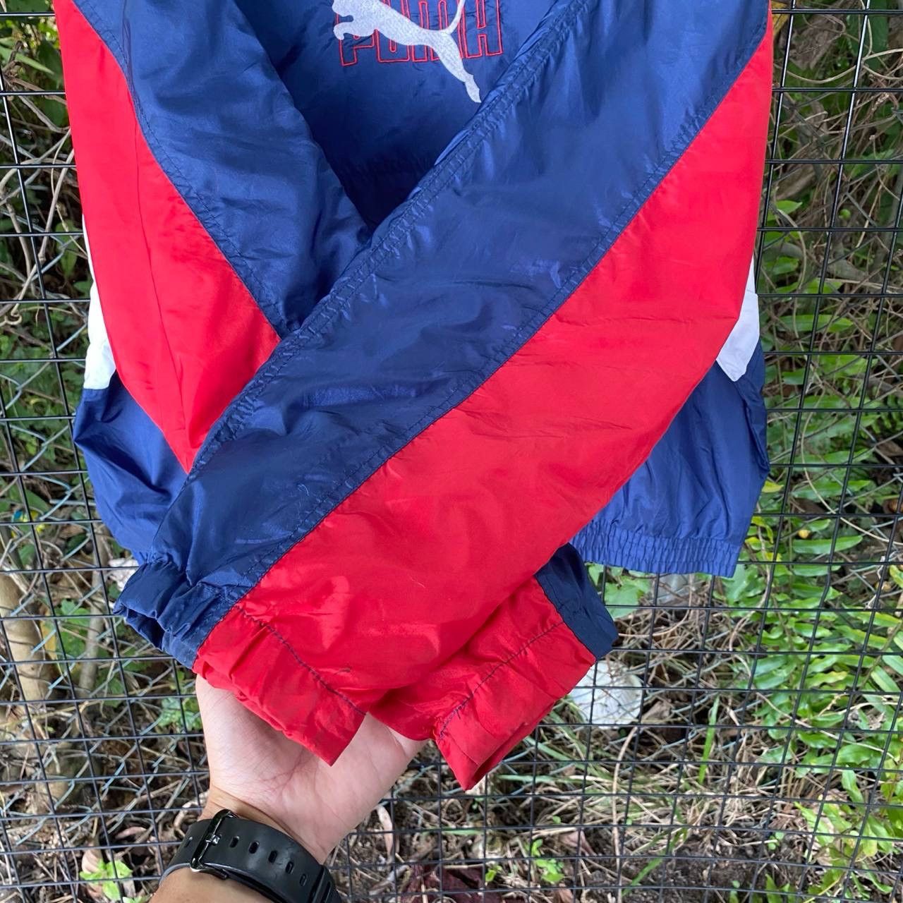 Puma × Vintage Vtg Puma MultiColour Sport Jacket Size US L / EU 52-54 / 3 - 8 Thumbnail