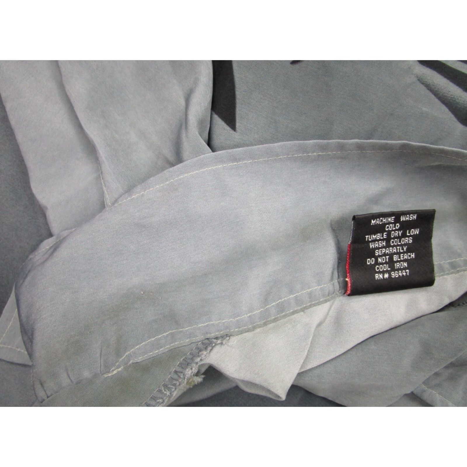 Vintage VINTAGE Diss Shirt Mens 2XL Gray Black Baggy Loose y2k 2000s Shadow Streetwear Size US XXL / EU 58 / 5 - 6 Thumbnail