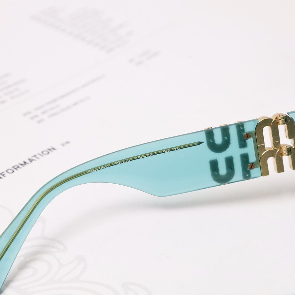 Miu Miu MIU MIU 0MU 09WS SUNGLASSES Size ONE SIZE - 4 Thumbnail