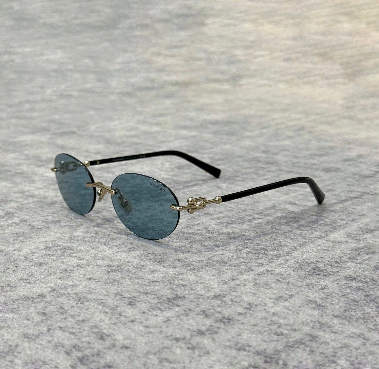 Tiffany & Co. Tiffany&Co 0TF3104D 600180 silver dark blue Size ONE SIZE - 1 Thumbnail