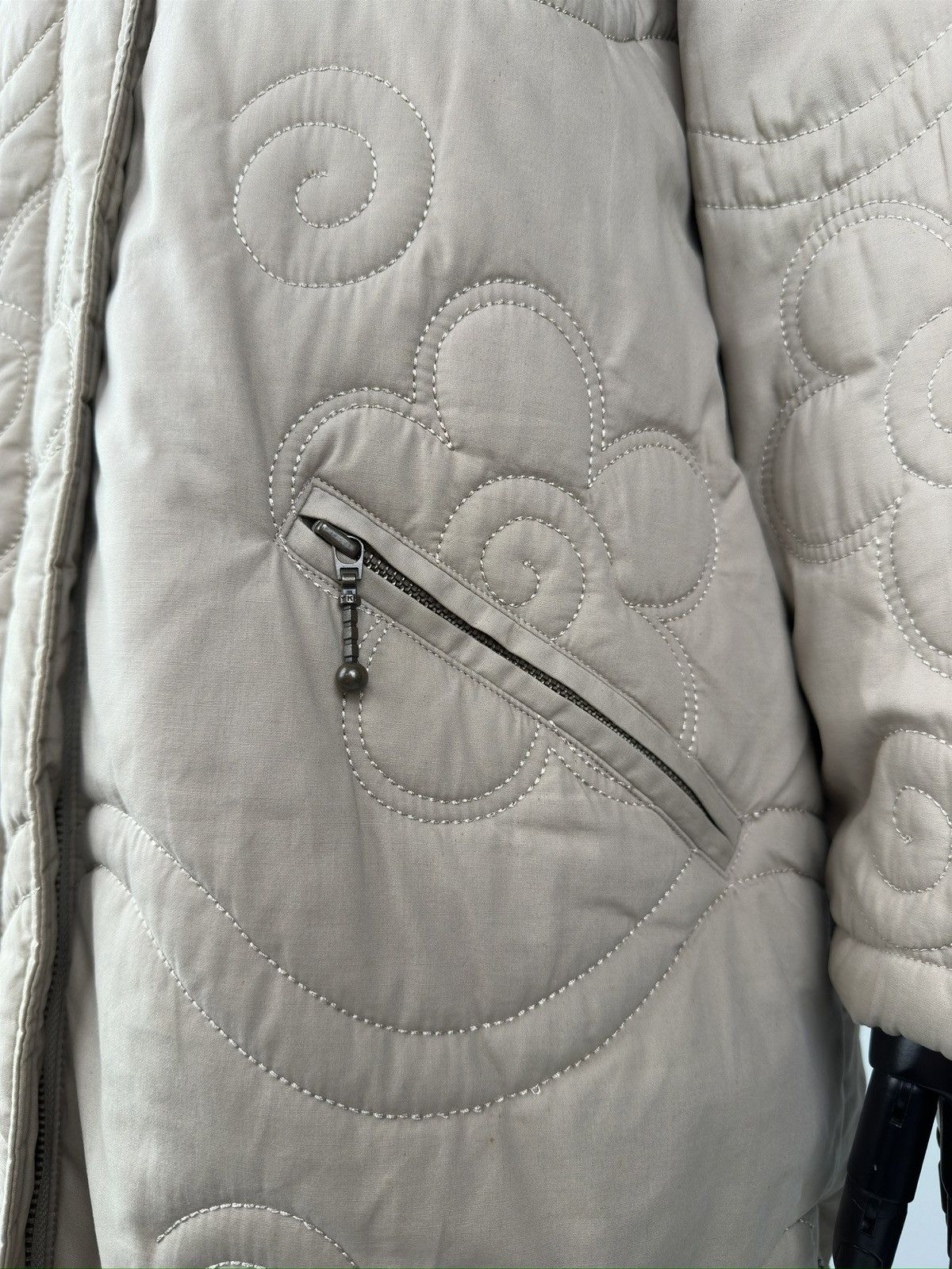 Gudrun Sjoden Vintage GUDRUN SJODEN Flower Jacket Hooded size S Size S / US 4 / IT 40 - 10 Thumbnail