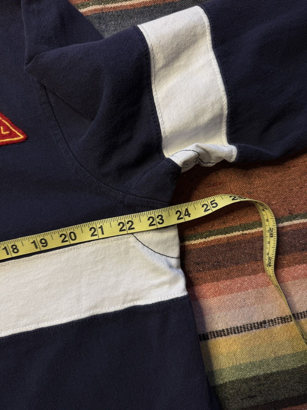 Polo Ralph Lauren × Vintage Vintage Polo Ralph Lauren Thermal Ski Patrol Rugby Polo Size US L / EU 52-54 / 3 - 7 Thumbnail