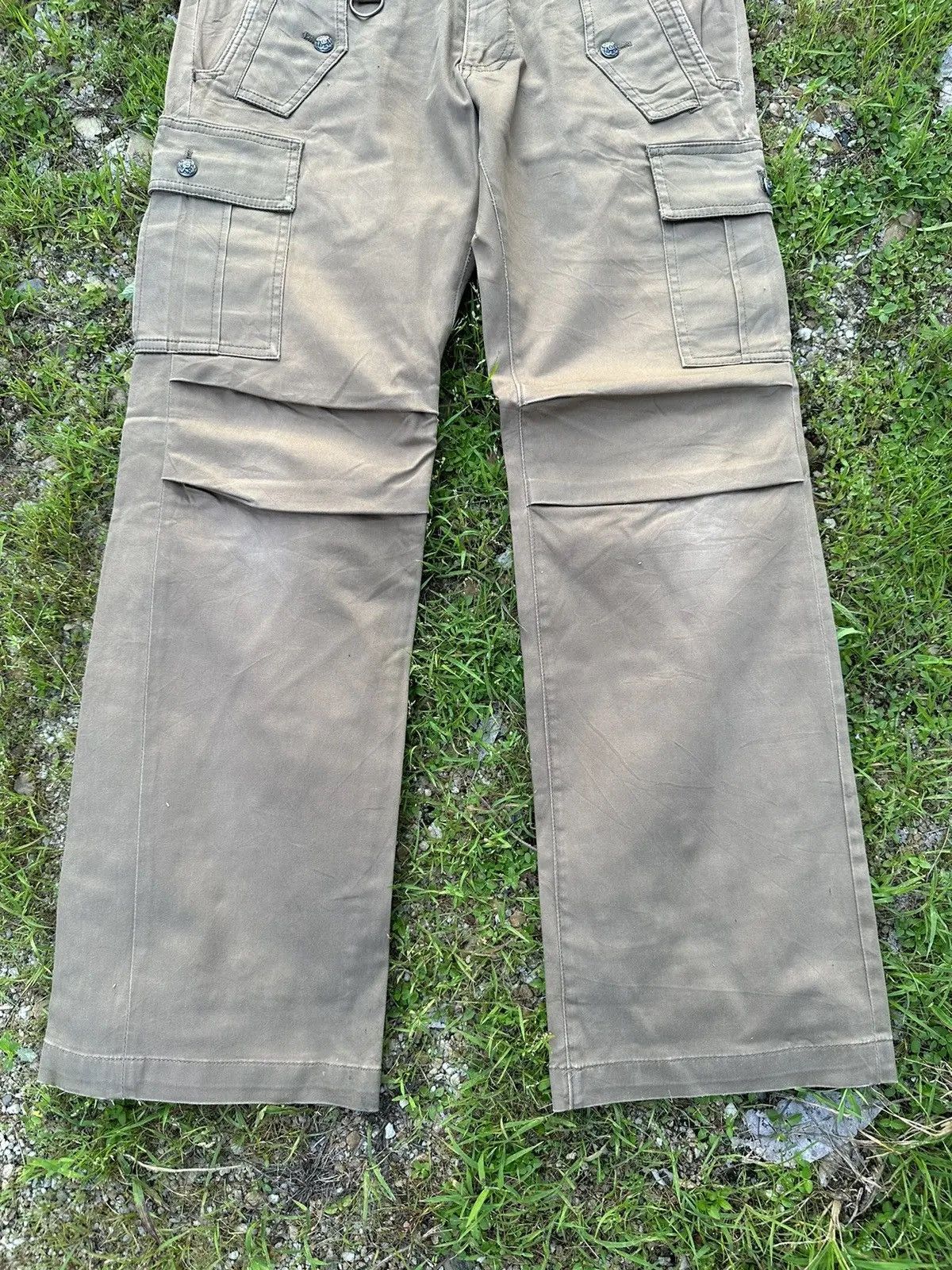 PPFM MALA VITA TROUSERS VTG DOUBLE KNEE CARGO PANTS MADE IN JAPAN Size US 32 / EU 48 - 5 Thumbnail