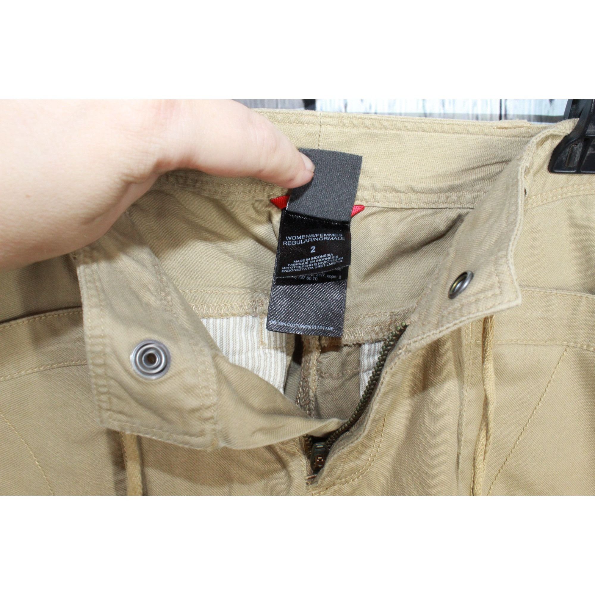 L.L. Bean The North Face Nobel Stretch Roll-Up Pants Brown 2 Size 26" / US 2 / IT 38 - 7 Thumbnail