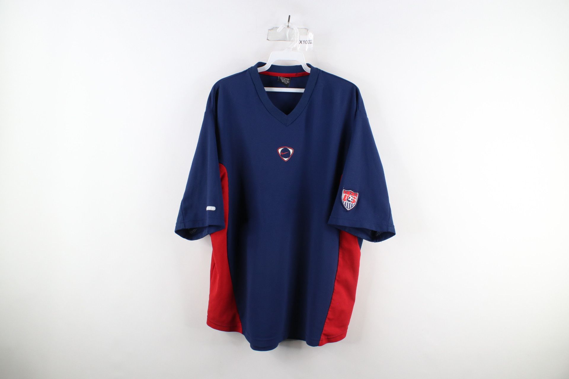 Vintage Nike Scott Center Swoosh USA Soccer Training Jersey