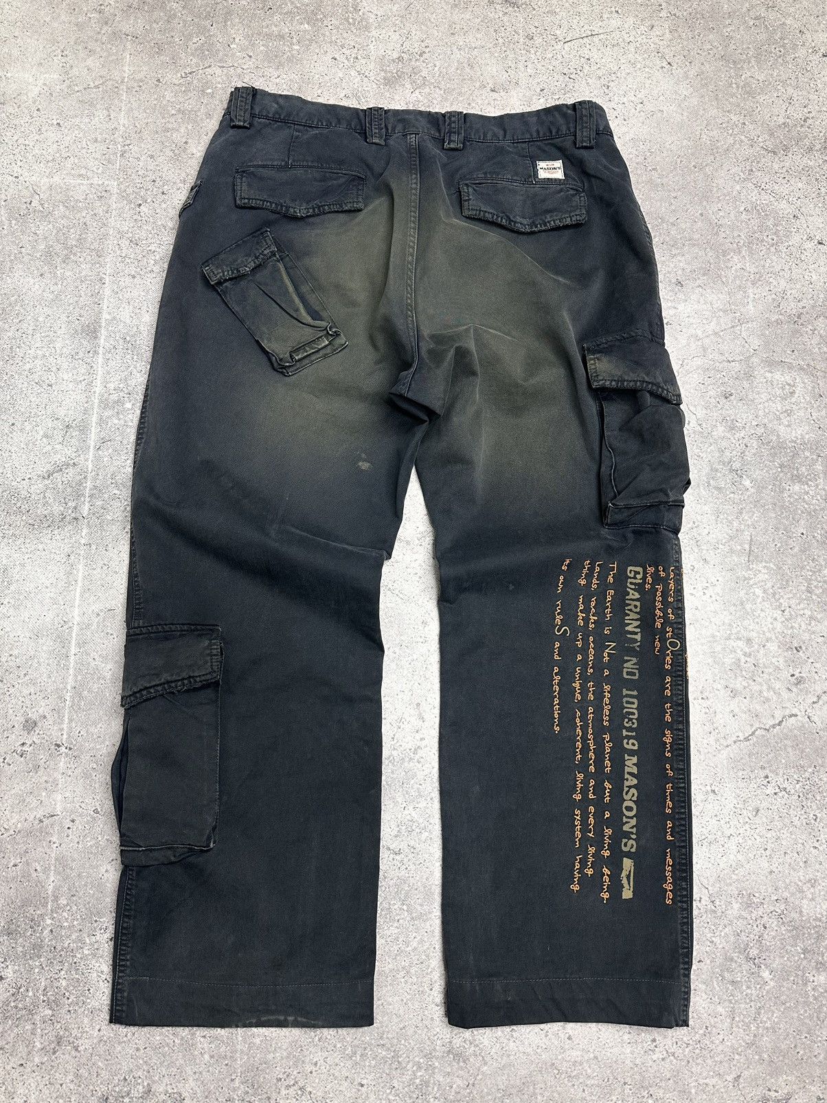 Mason's Vintage Denim Pants Multi pocket Tornado Issey Miyake LGB Size US 40 / EU 56 - 11 Thumbnail