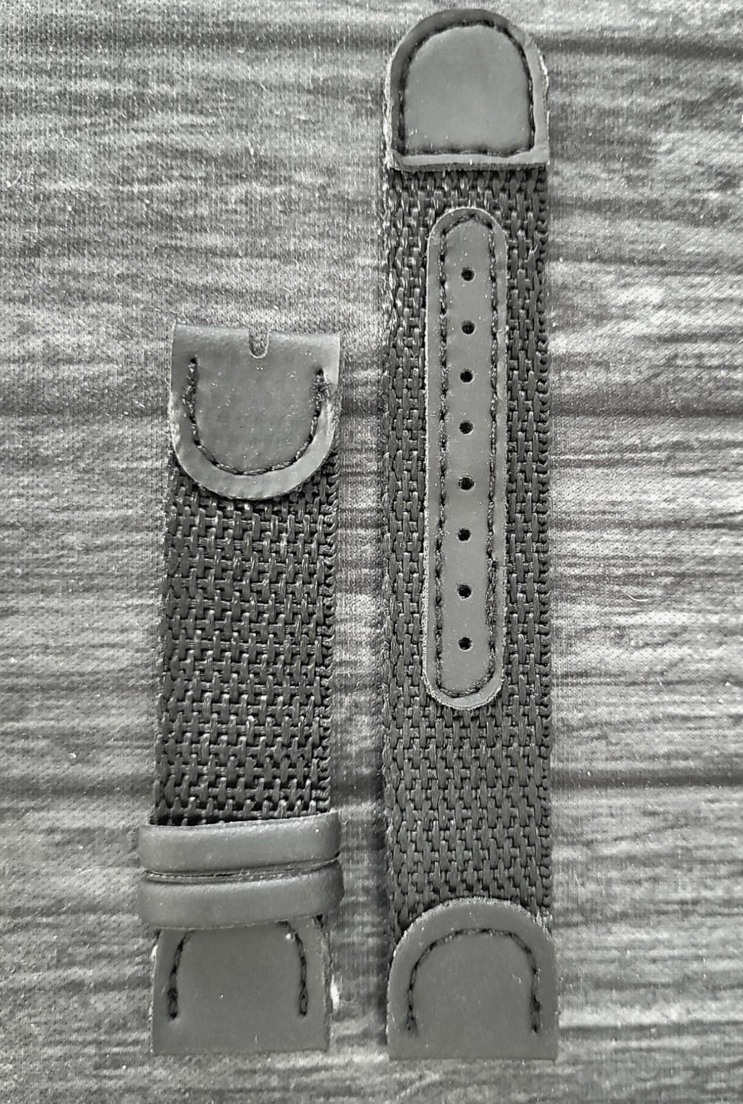 Vintage Field Pilot Watch Canvas & Leather Straps 15pc Lot