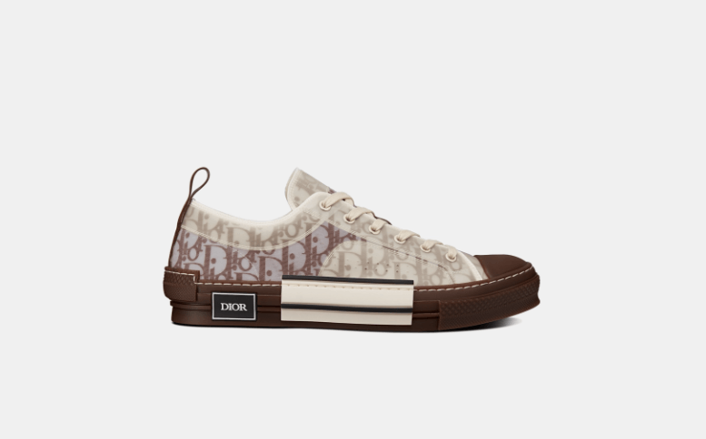 image of Birkenstock x Dior O1W1Db10224 B23 Low Top Sneaker In Marron, Men's (Size 6)