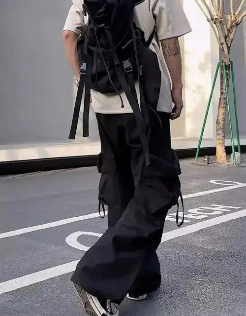 Other Blue Big Pocket Cargo Pants Size US 42 / EU 58 - 5 Thumbnail