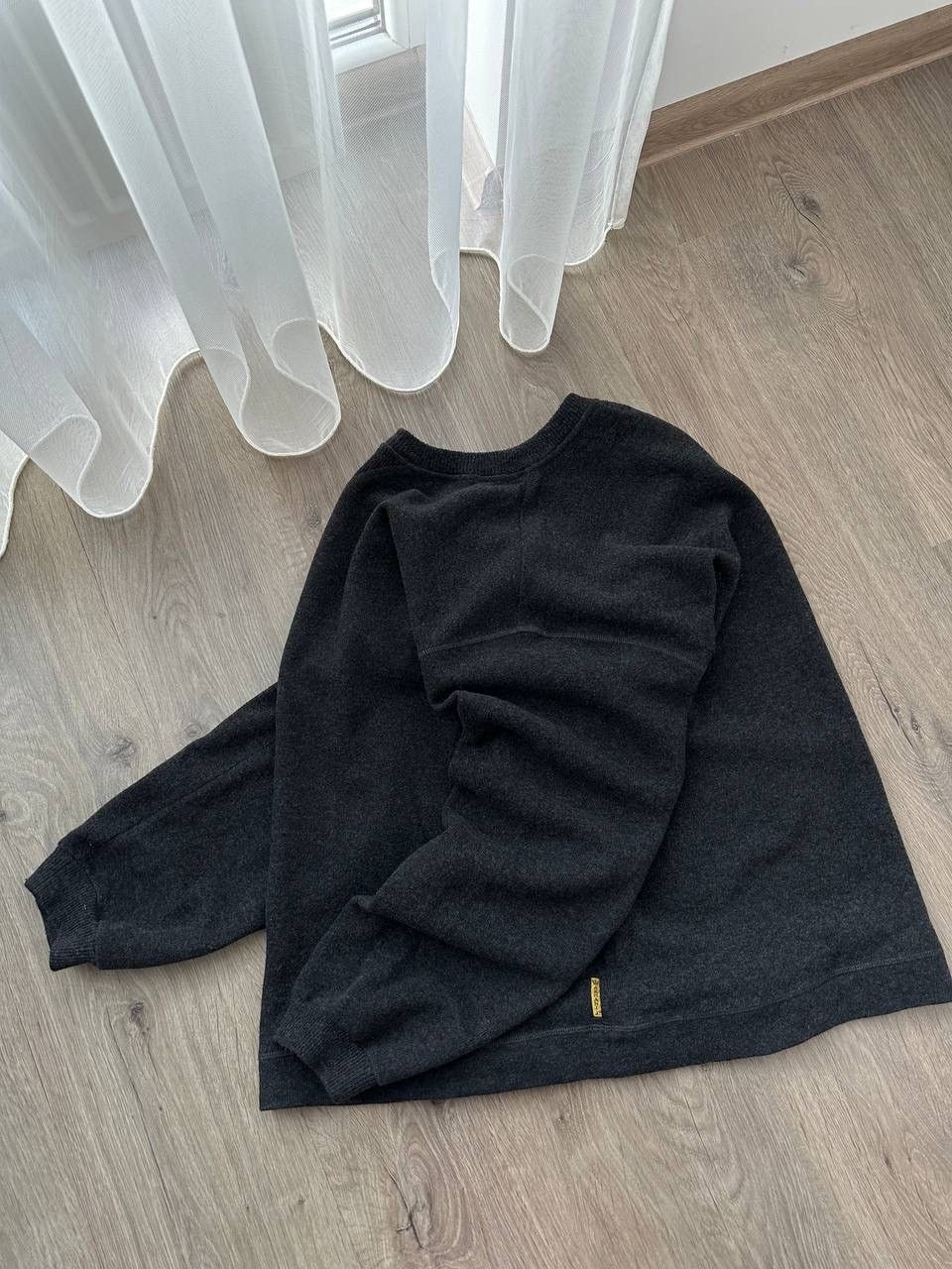 Armani × Vintage Vintage Armani Jeans Navy Gray Sweater Size US XL / EU 56 / 4 - 8 Thumbnail