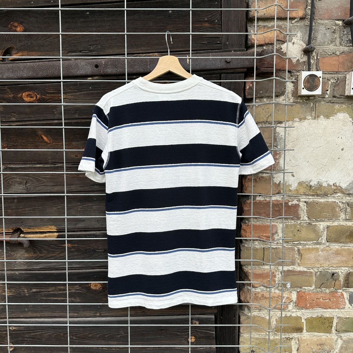 Norse Projects Norse Projects Johannes Textured Stripe T-Shirt Casual S Size US S / EU 44-46 / 1 - 11 Thumbnail