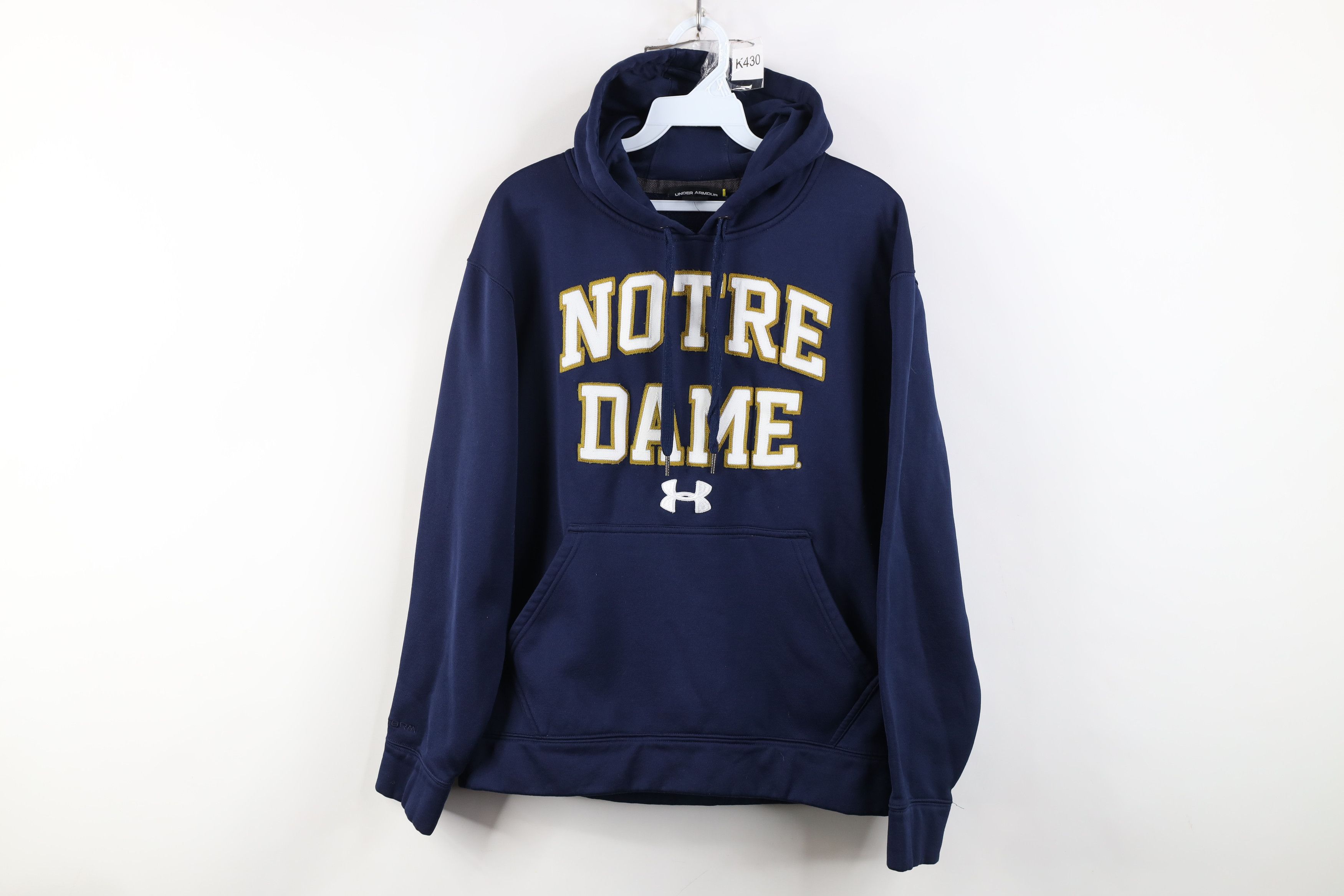 Under Armour Under Armour Notre Dame University Hoodie Sweatshirt Blue Size US S / EU 44-46 / 1 - 1 Thumbnail