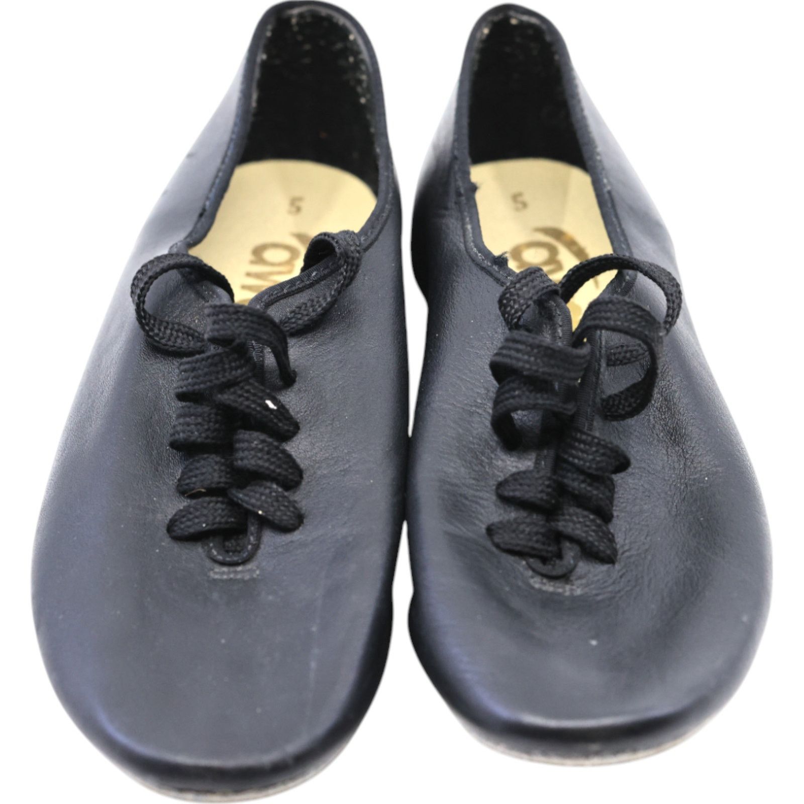 Other Award Black Ballet Dance Shoes Size 5 Vintage 1990s Size US 5 / IT 35 - 1 Thumbnail