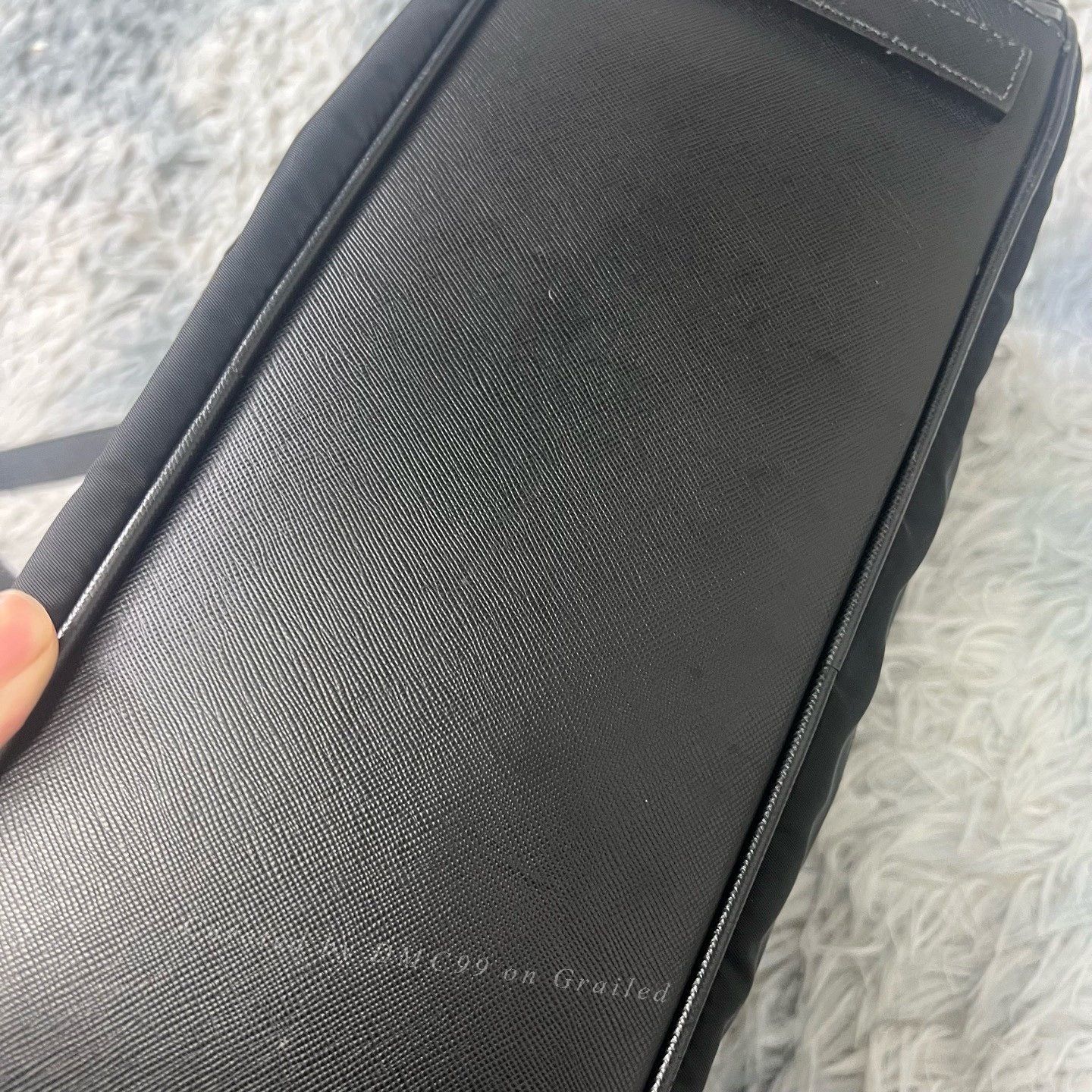 Prada Prada Triangle Logo Crossbody Bag Size ONE SIZE - 5 Thumbnail