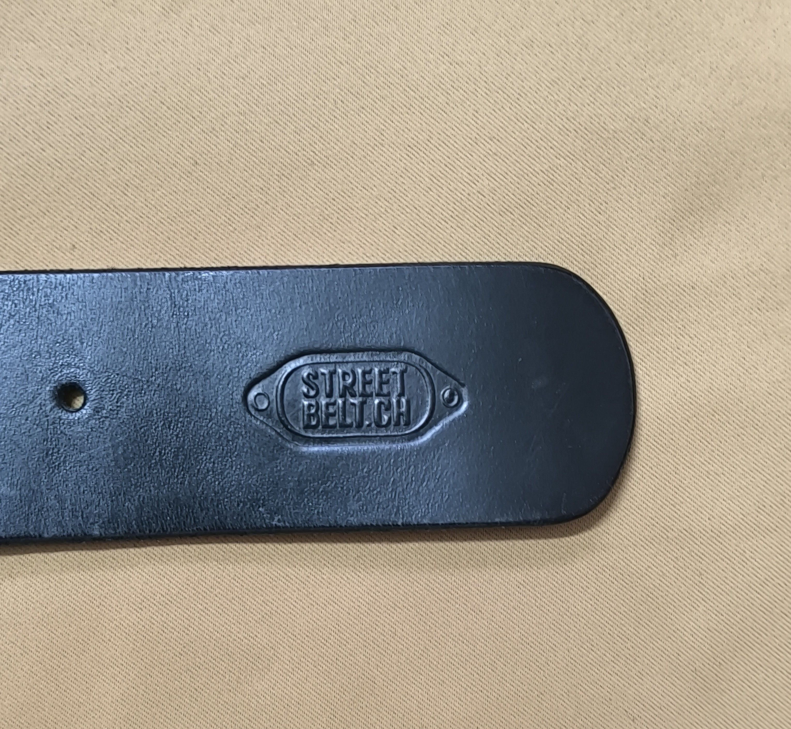 Other Streetbelt.ch Swiss Hydrant Plate Leather Belt Industrial Size ONE SIZE - 12 Thumbnail