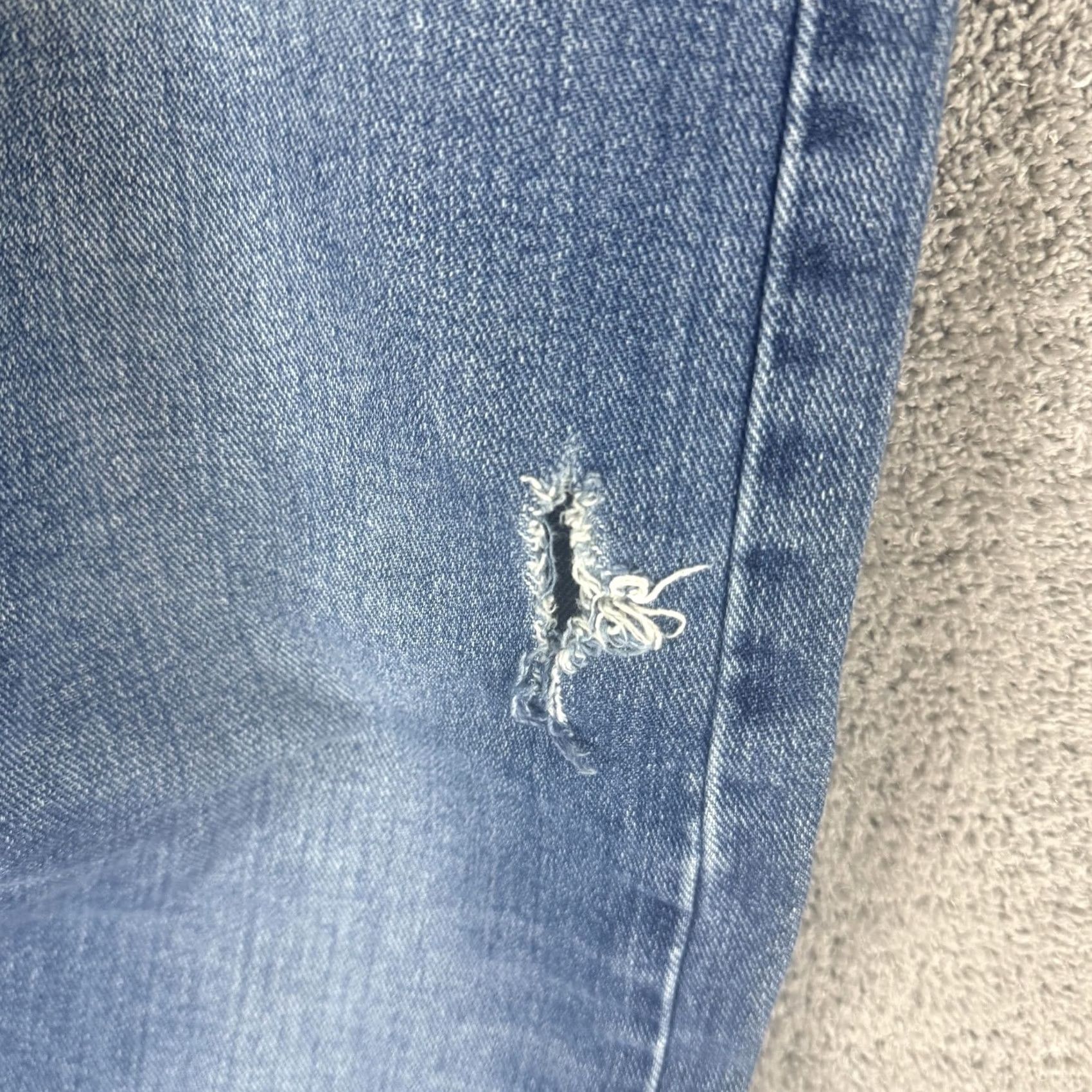Vintage American Eagle Jeans Mens 28x30 Blue Bootcut Live Your Life Distressed Denim Jeans Mens 28x30 Blue Bootcut Live Your Life Distressed Denim Size US 28 / EU 44 - 5 Thumbnail