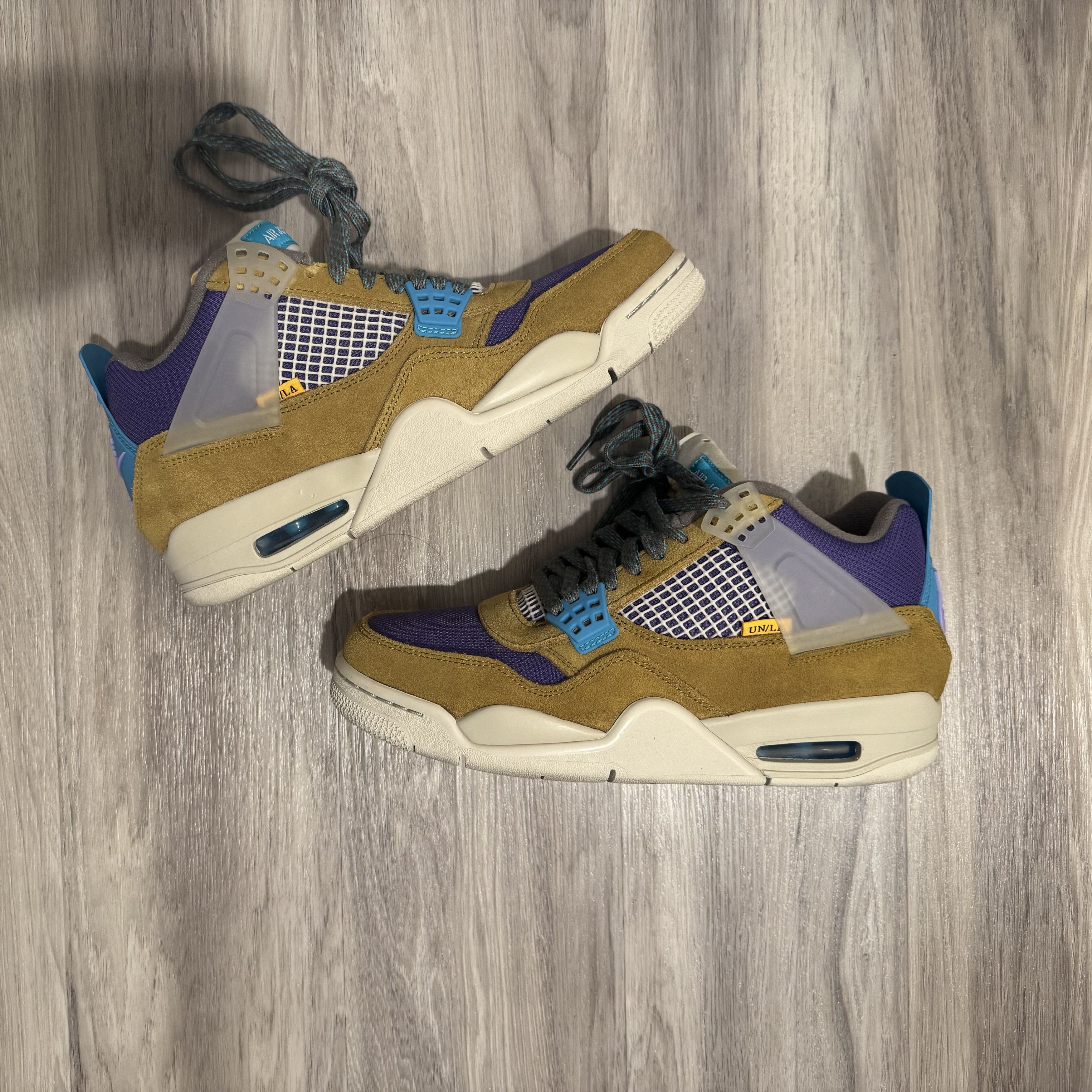 Jordan Brand × Union LA AJ4 x Union 'Desert Moss' Size US 8 / EU 41 - 1 Thumbnail