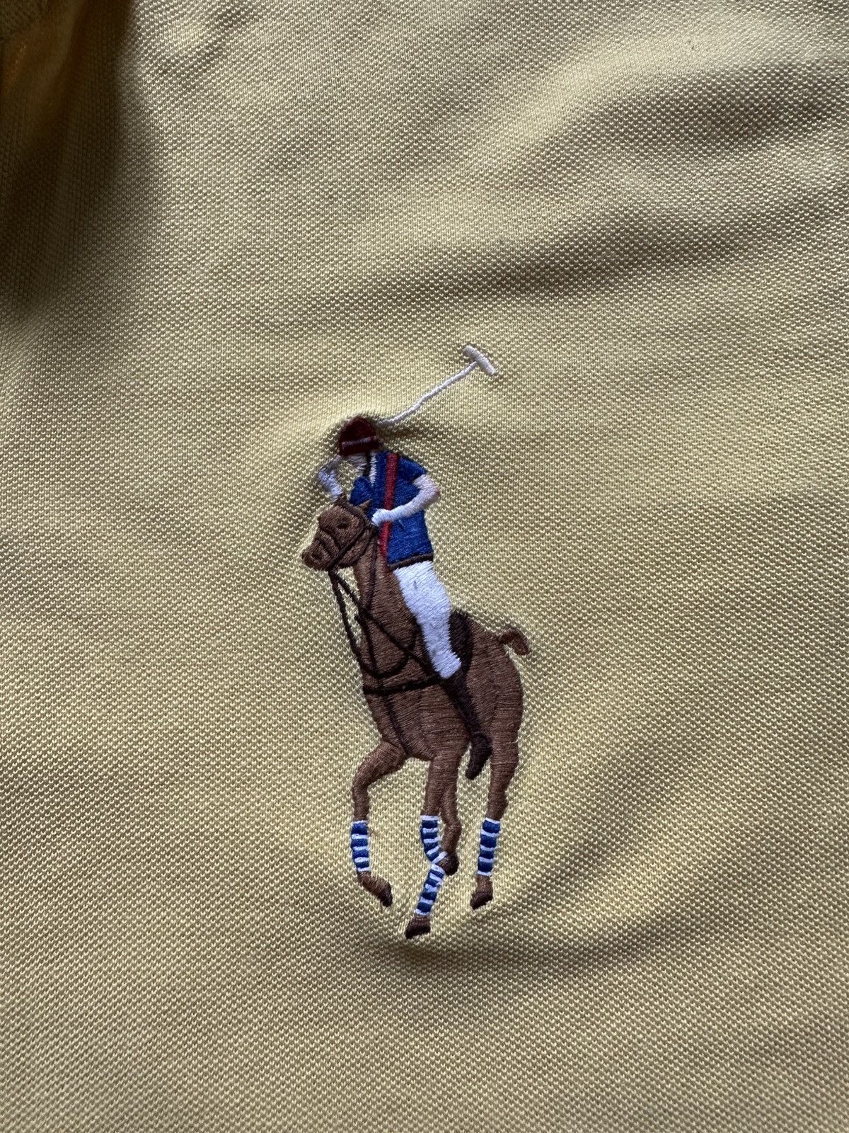 Polo Ralph Lauren Chief Keef Polo Ralph Lauren Germany Yellow Big Pony Y2K USA Size US M / EU 48-50 / 2 - 5 Thumbnail
