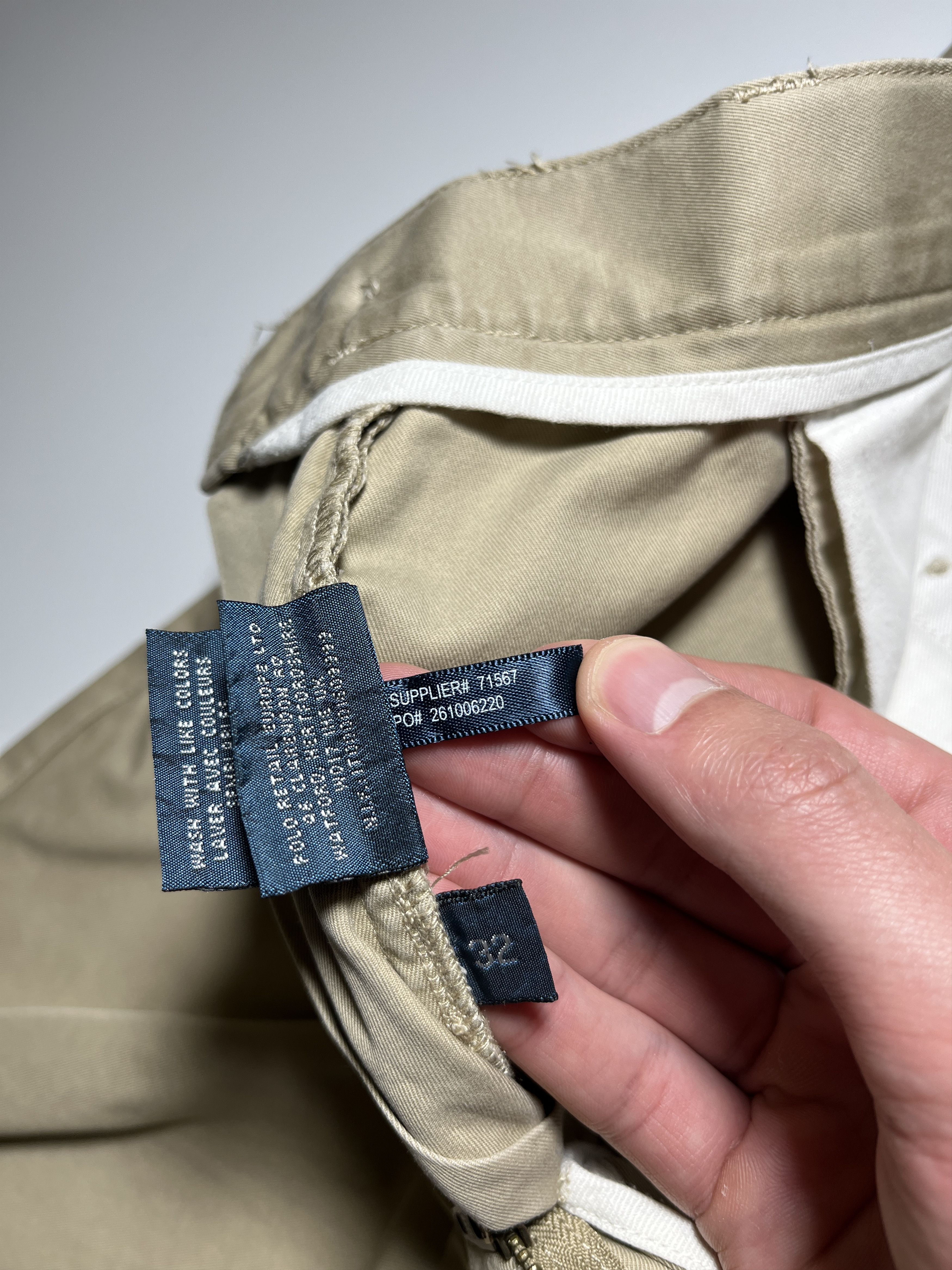 Polo Ralph Lauren × Vintage Vintage Polo Ralph Lauren Beige Prospect Shorts Size 32 Size US 32 / EU 48 - 7 Thumbnail