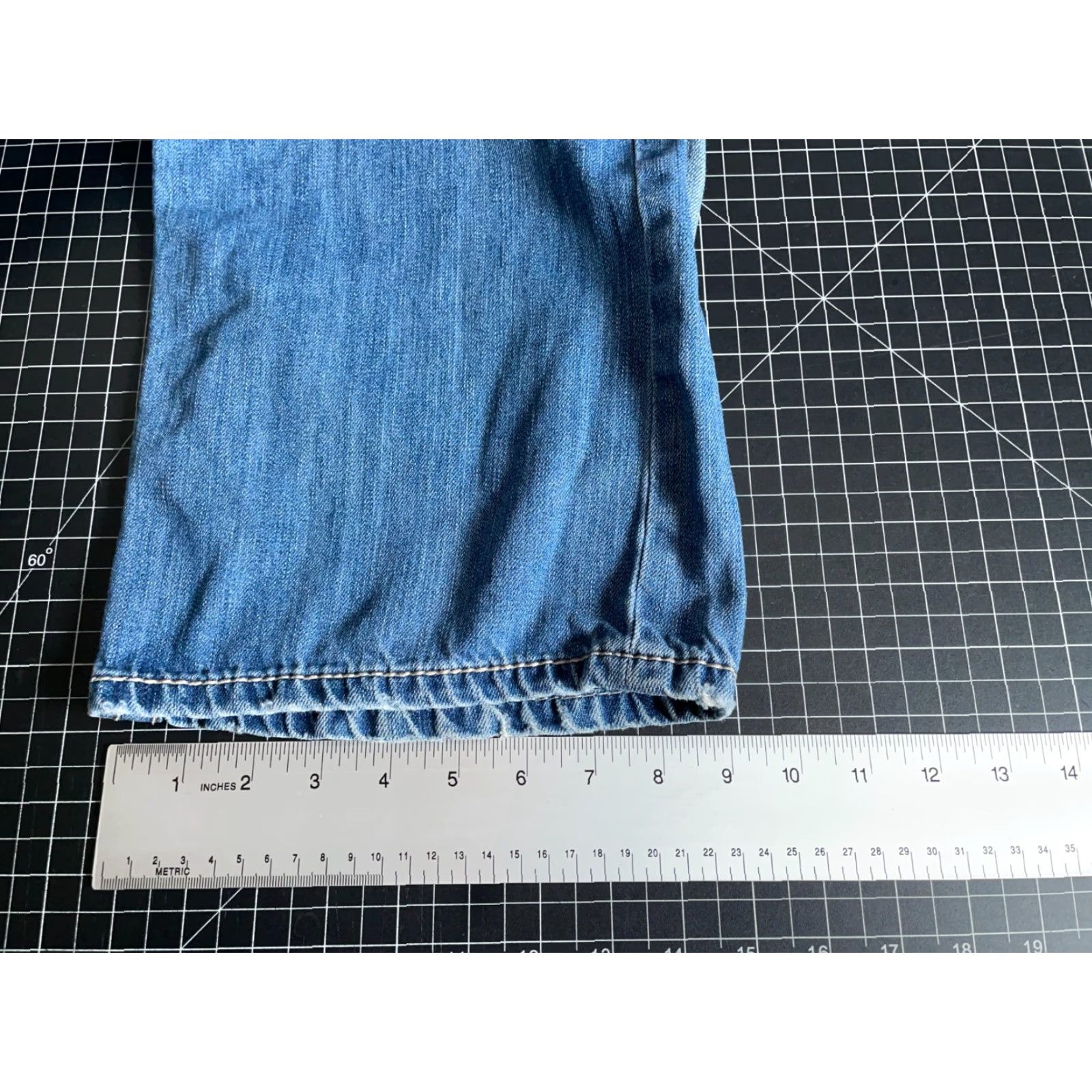 Vintage Men's BKE Seth Jeans 36R Blue Denim Straight Leg 36 x 31 Contrast Fades Y2K Size US 36 / EU 52 - 7 Thumbnail