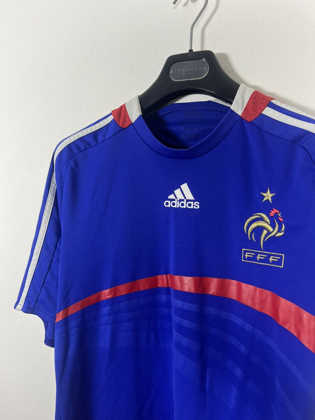 Adidas Adidas France Football Jersey Home 2008 Vintage Streetwear Size US M / EU 48-50 / 2 - 3 Thumbnail
