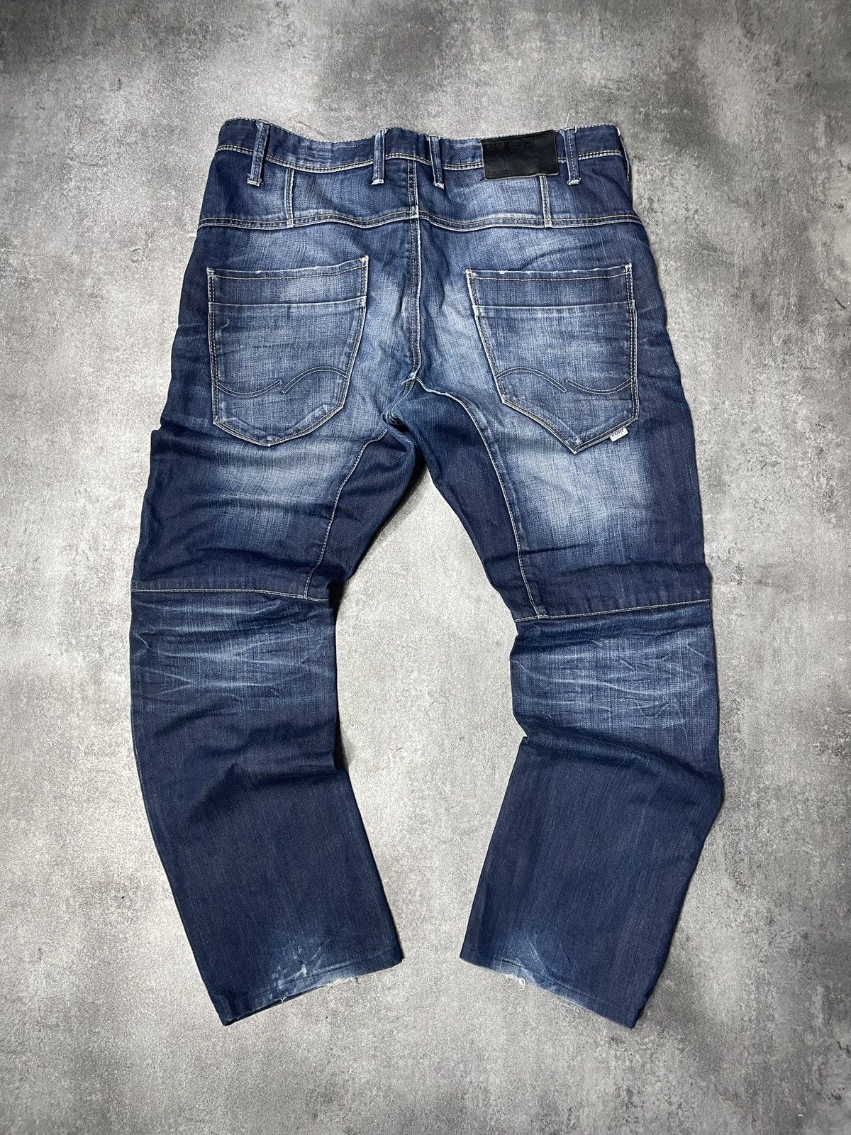Vintage 🔥RARE🔥 Vintage Y2K Wide Pants Denim Baggy Rare Hype Size US 37 - 1 Thumbnail