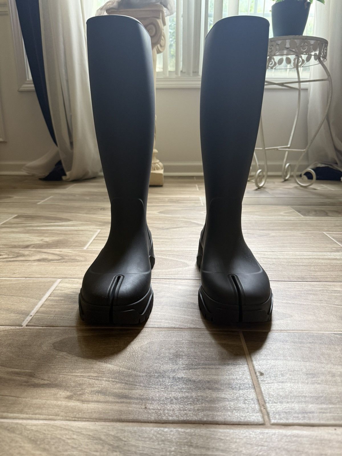 Maison Margiela SOLD—Maison Margiela Tabi Rain Boots Size 26 - 1 Thumbnail