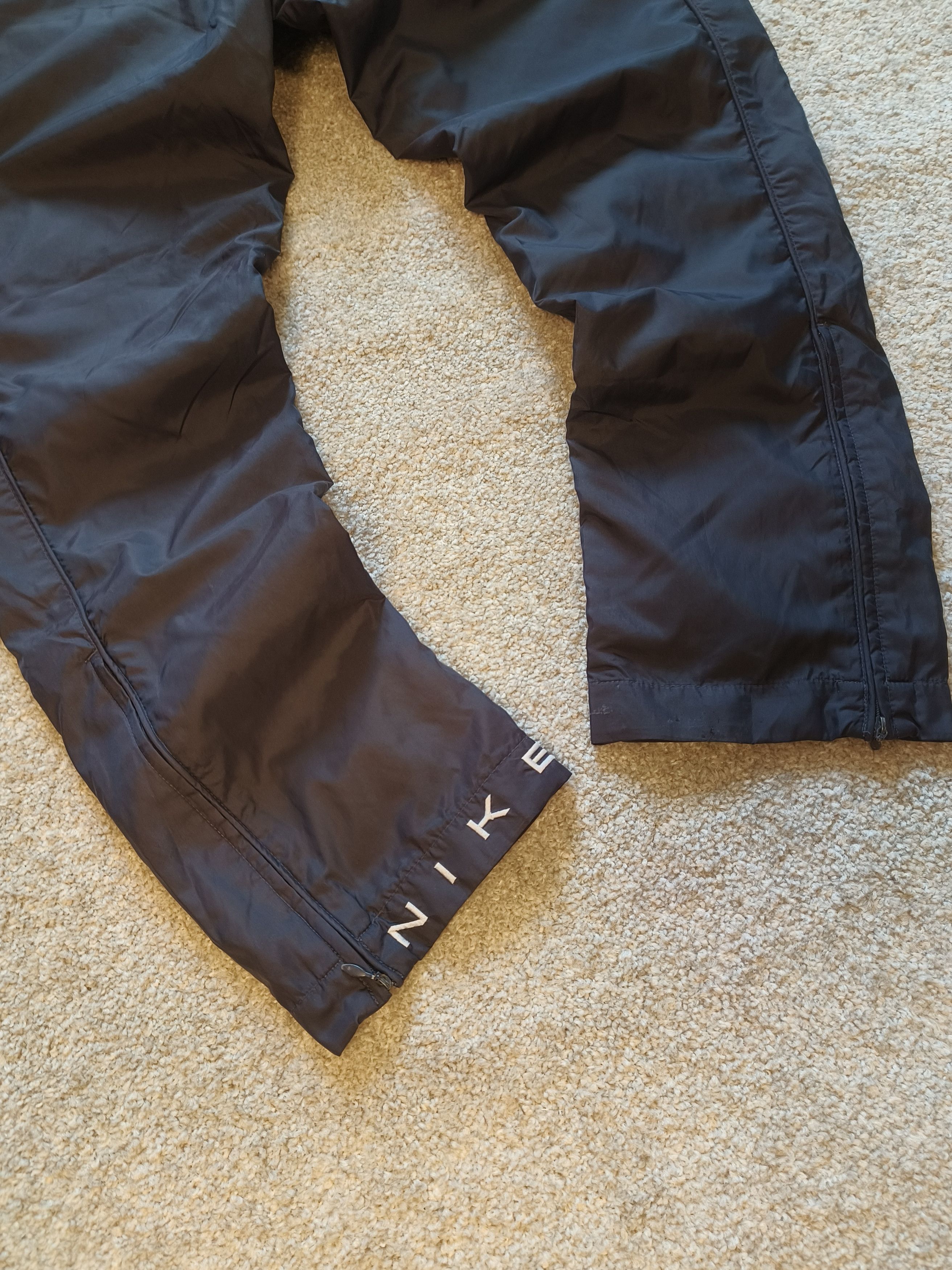Nike × Vintage Vintage Nike Windbreaker Track Pants Dark Navy Size US 32 / EU 48 - 3 Thumbnail