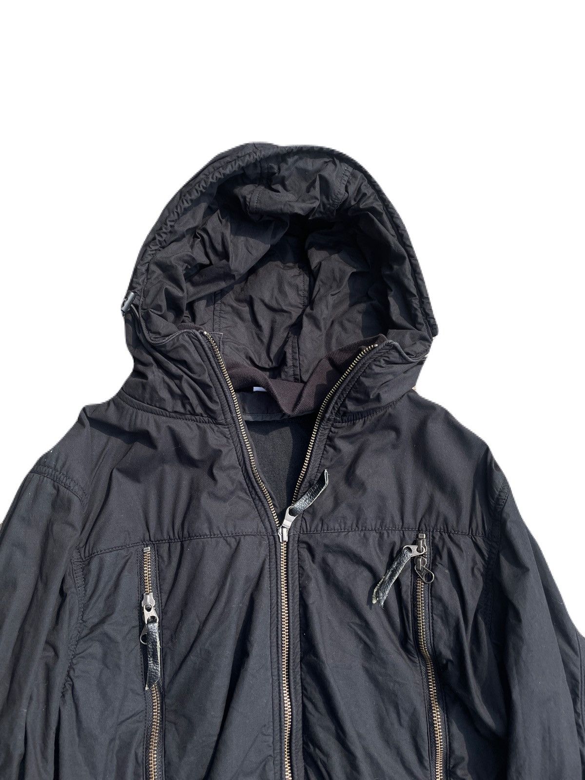 If Six Was Nine 2000s Japanese archive Vkei Gyaruo Multi Zip Gimmic Jacket Size US S / EU 44-46 / 1 - 5 Thumbnail