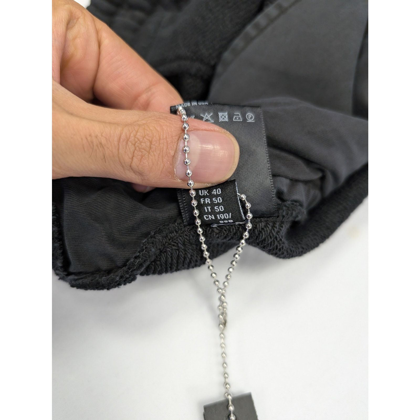 Amiri o1rshd1 Track Shorts in Faded Black Size US 38 / EU 54 - 13 Thumbnail
