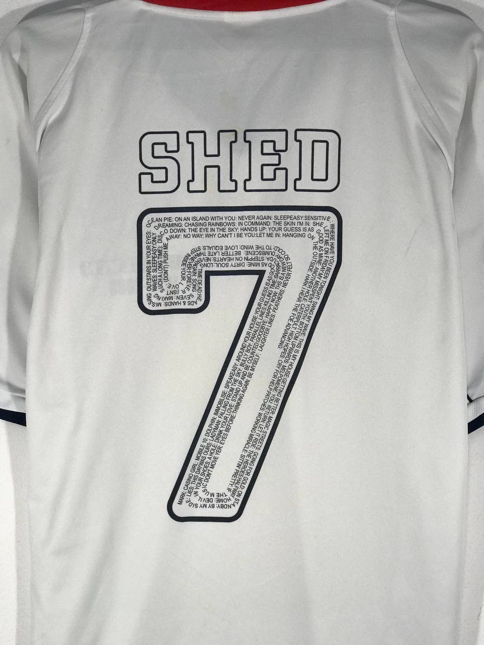 Band Tees vintage 2003 shed seven britpop uk band number seven 7 Size US L / EU 52-54 / 3 - 6 Thumbnail