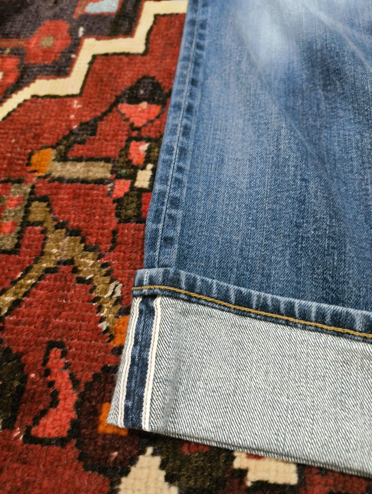 Japanese Brand Japanese Brand Selvage Uniqlo Distressed Grunge Rock Jeans Size US 35 - 4 Thumbnail