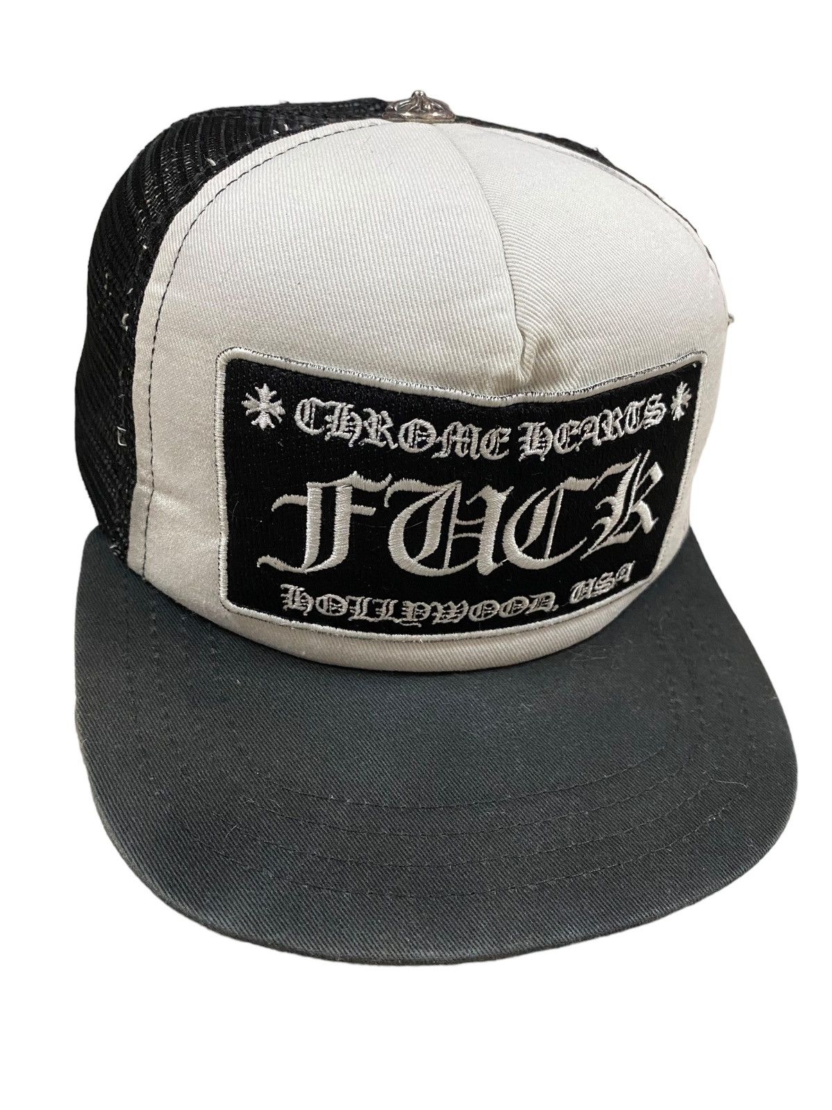 Chrome Hearts Chrome Hearts Fuck Hollywood Usa Trucker Cap Made In Usa Size ONE SIZE - 6 Thumbnail