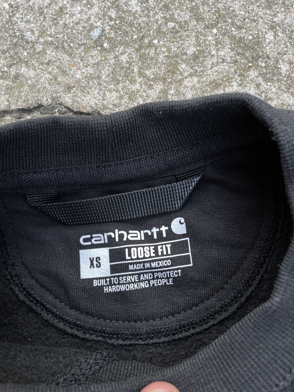 Carhartt × Vintage Vintage Y2K Carhartt Small Logo Crewneck Sweatshirt Size US XS / EU 42 / 0 - 3 Thumbnail
