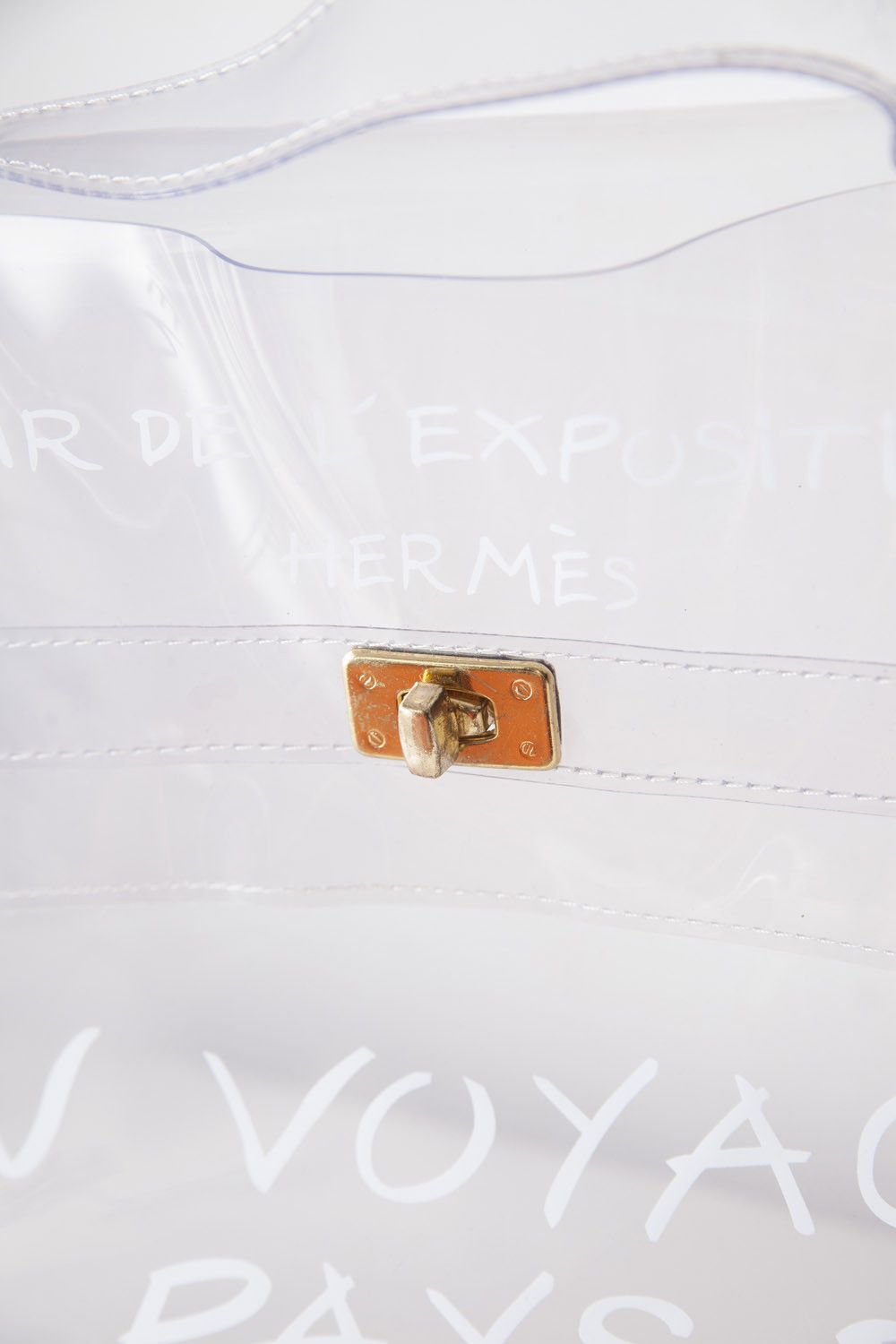 Hermes 1997 transparent Kelly 35 bag Size ONE SIZE - 7 Thumbnail
