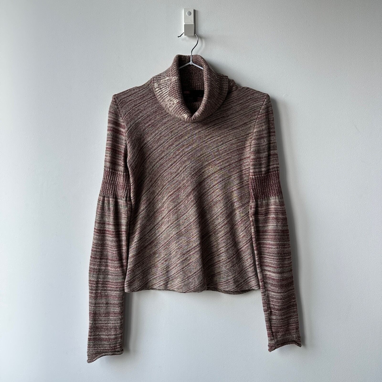 Diesel Diesel Vintage Acrylic Wool Knit Turtleneck Sweater 9268AC Size M / US 6-8 / IT 42-44 - 1 Thumbnail