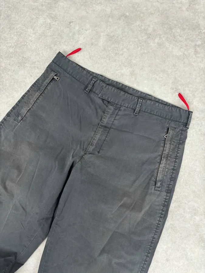 Prada 2000s Prada Black Nylon Cargo Pants with Zip-Off Leg Openings Size US 30 / EU 46 - 5 Thumbnail