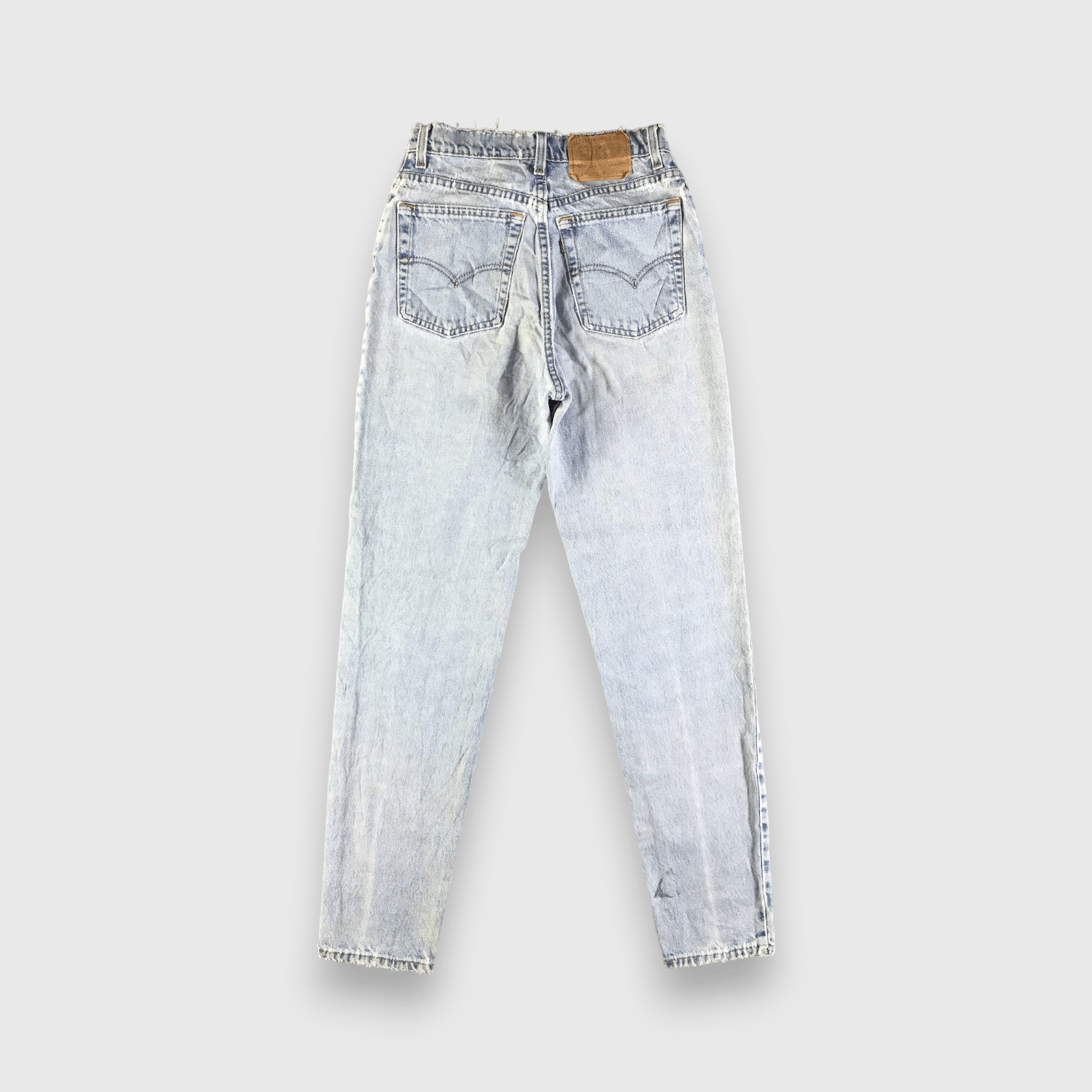 Levi's 90s Vintage Light Wash Levis 512 Jeans-J4303 Size US 27 - 2 Thumbnail