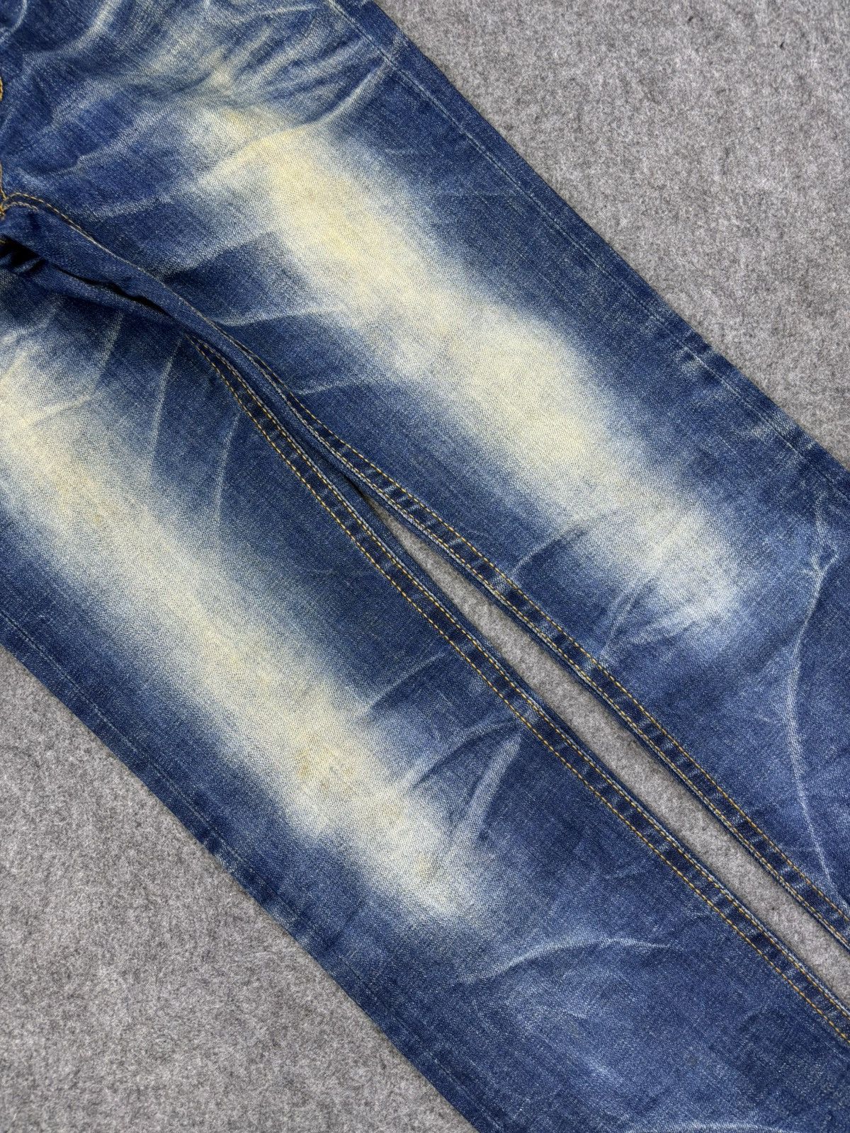 Japanese Brand Xfrm Japan Punk Skull Street Denim F744 Size US 28 / EU 44 - 9 Thumbnail