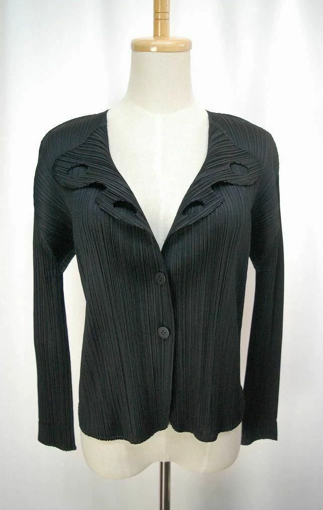 Issey Miyake issey miyake size:3 A hollowed-out suit cardigan 2506-Next Size XXS / US 00 / IT 34 - 1 Thumbnail