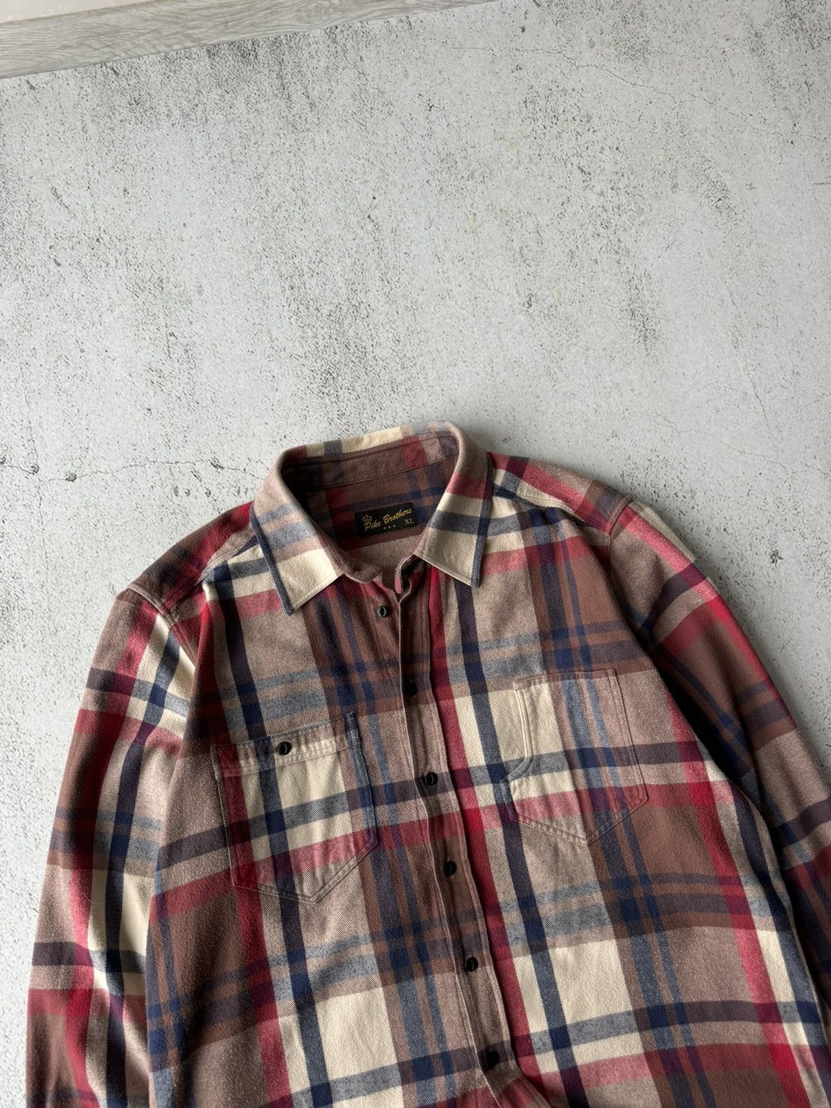 Pike Brothers Pike Brothers Flannel Shirt Size US XL / EU 56 / 4 - 5 Thumbnail