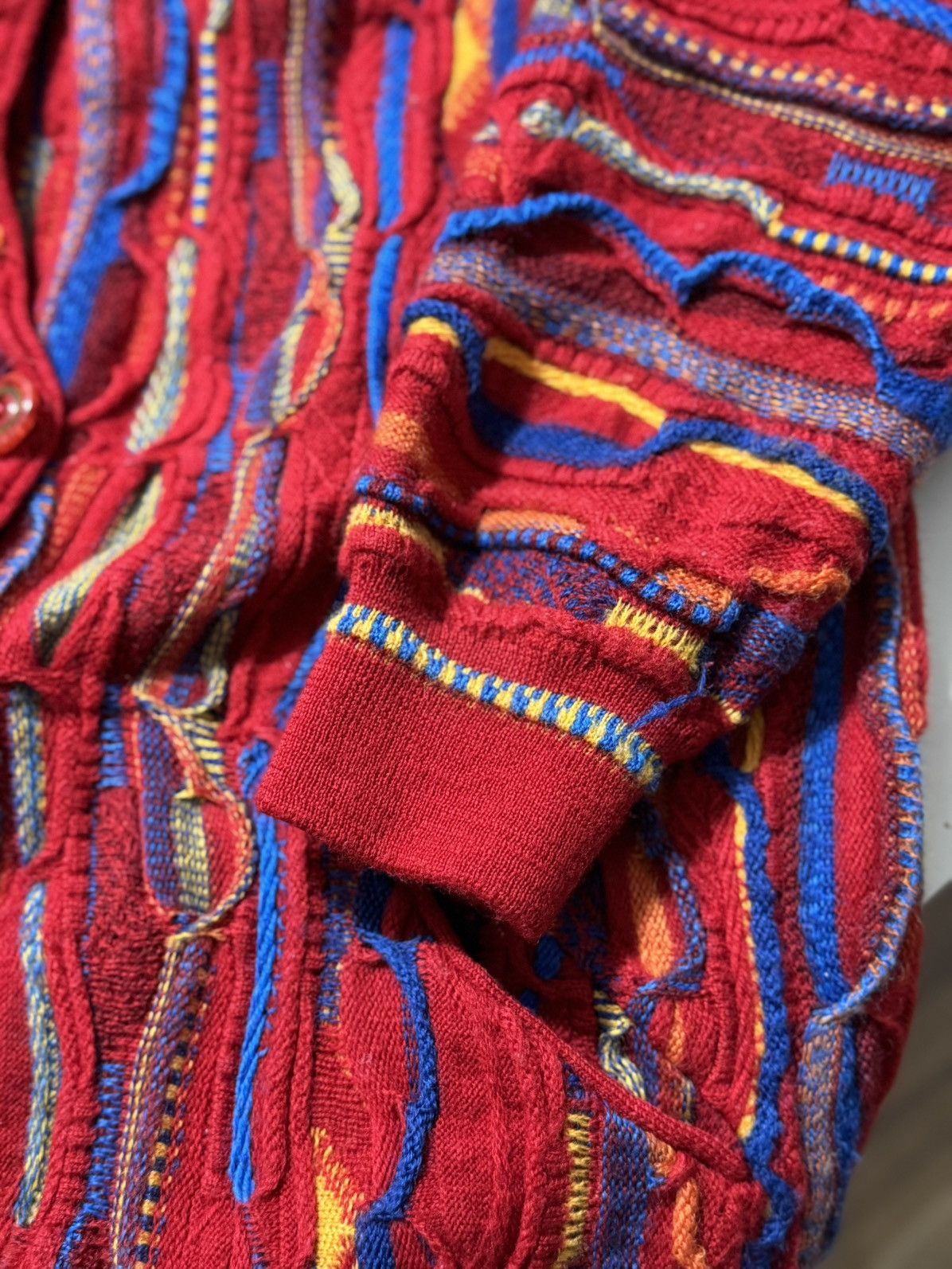Coogi Coogi Australia 3D Wool Cardigan Size US M / EU 48-50 / 2 - 5 Thumbnail