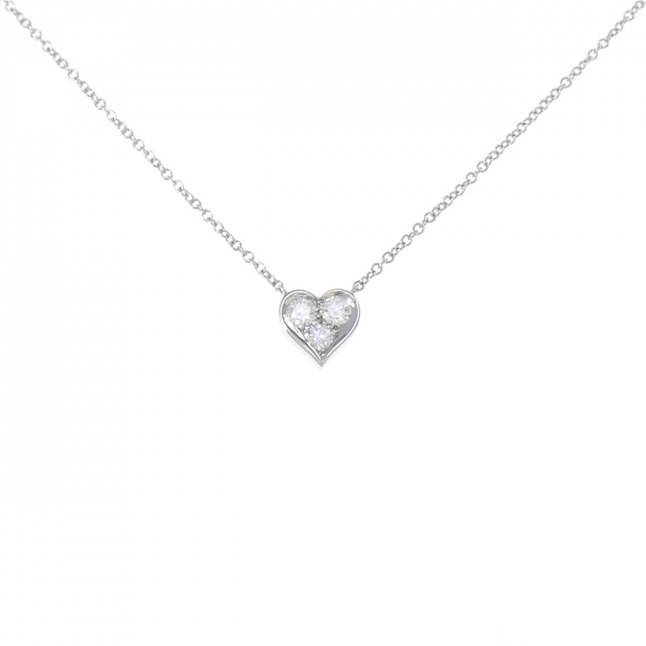 Tiffany & Co. Tiffany & Co. Tiffany Sentimental Platinum950 Diamond Necklace Metal Necklace DUTY FREE for USA Size ONE SIZE - 1 Thumbnail
