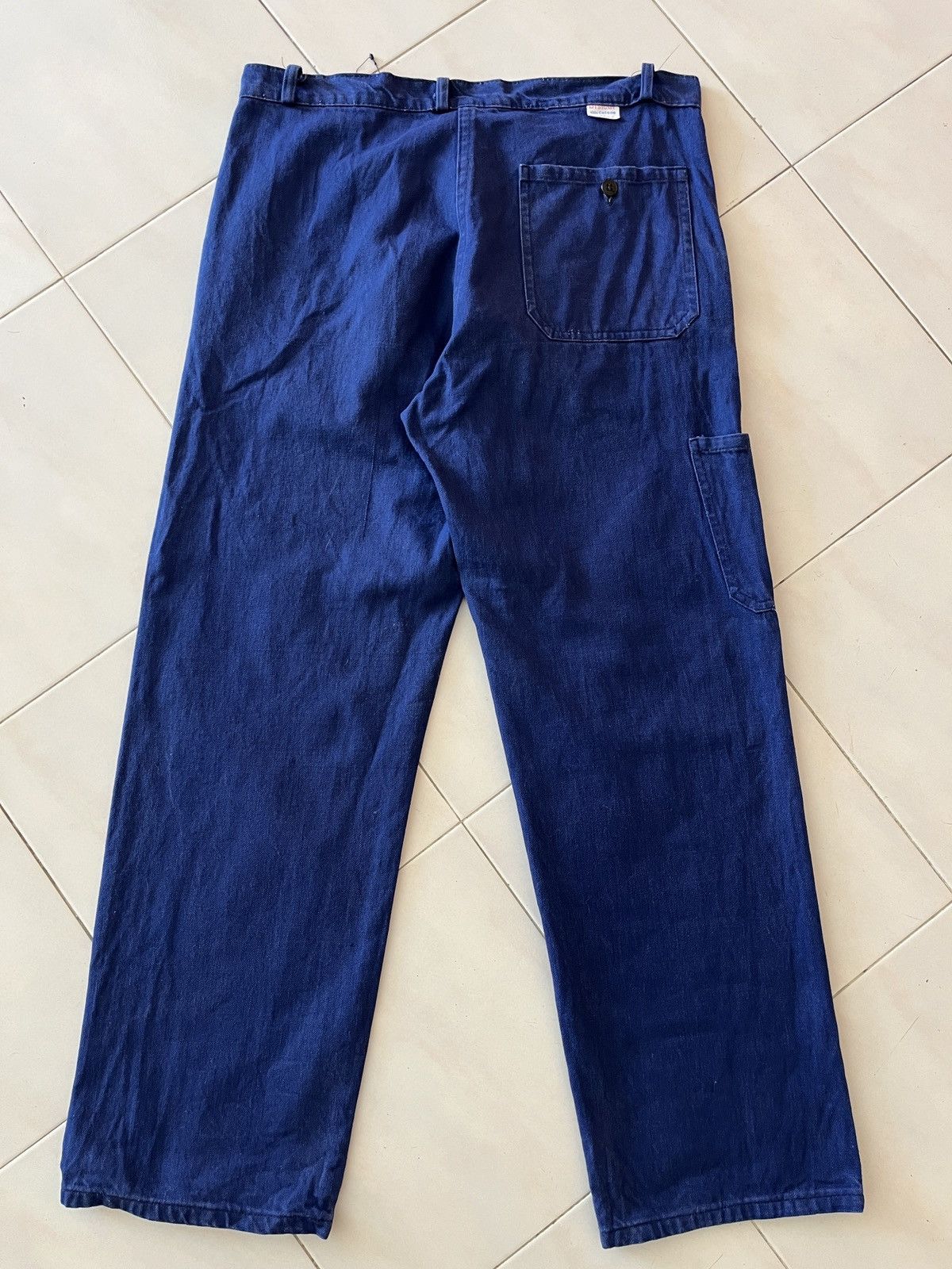 Le Laboureur Vintage 70s / 80s French Work Pants Size US 41 - 9 Thumbnail