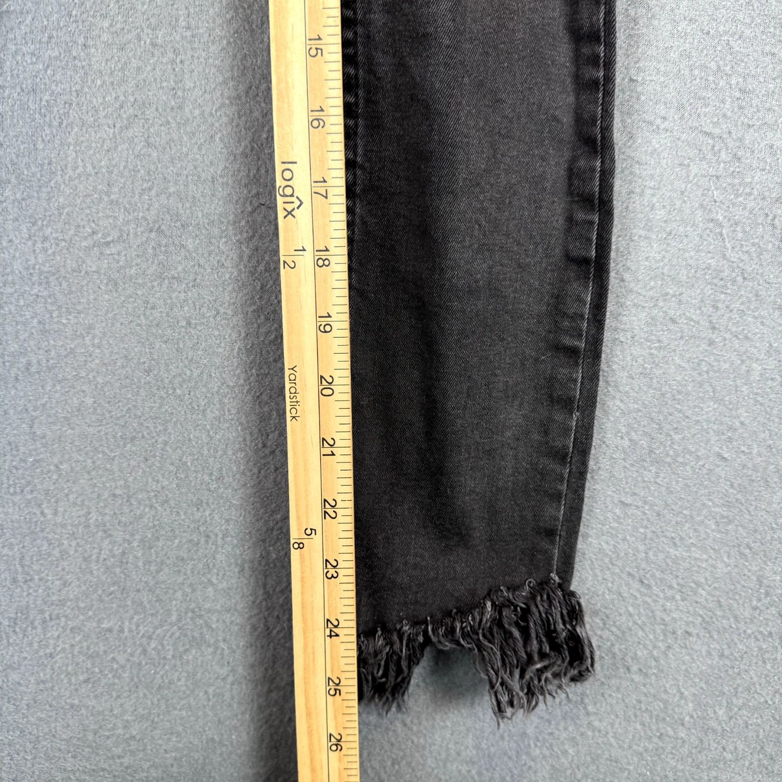 Free People Free People Jeans Women 24 (24x24) Black Distressed Crop Size 24" / US 00 / IT 34 - 7 Thumbnail