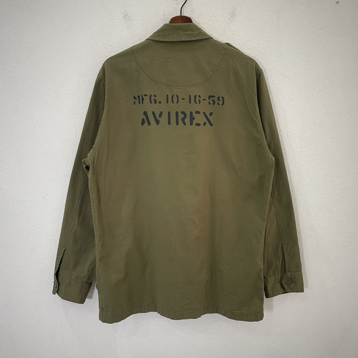 Avirex Vintage Y2k Avirex Military Big Logo Jacket Size US L / EU 52-54 / 3 - 1 Thumbnail