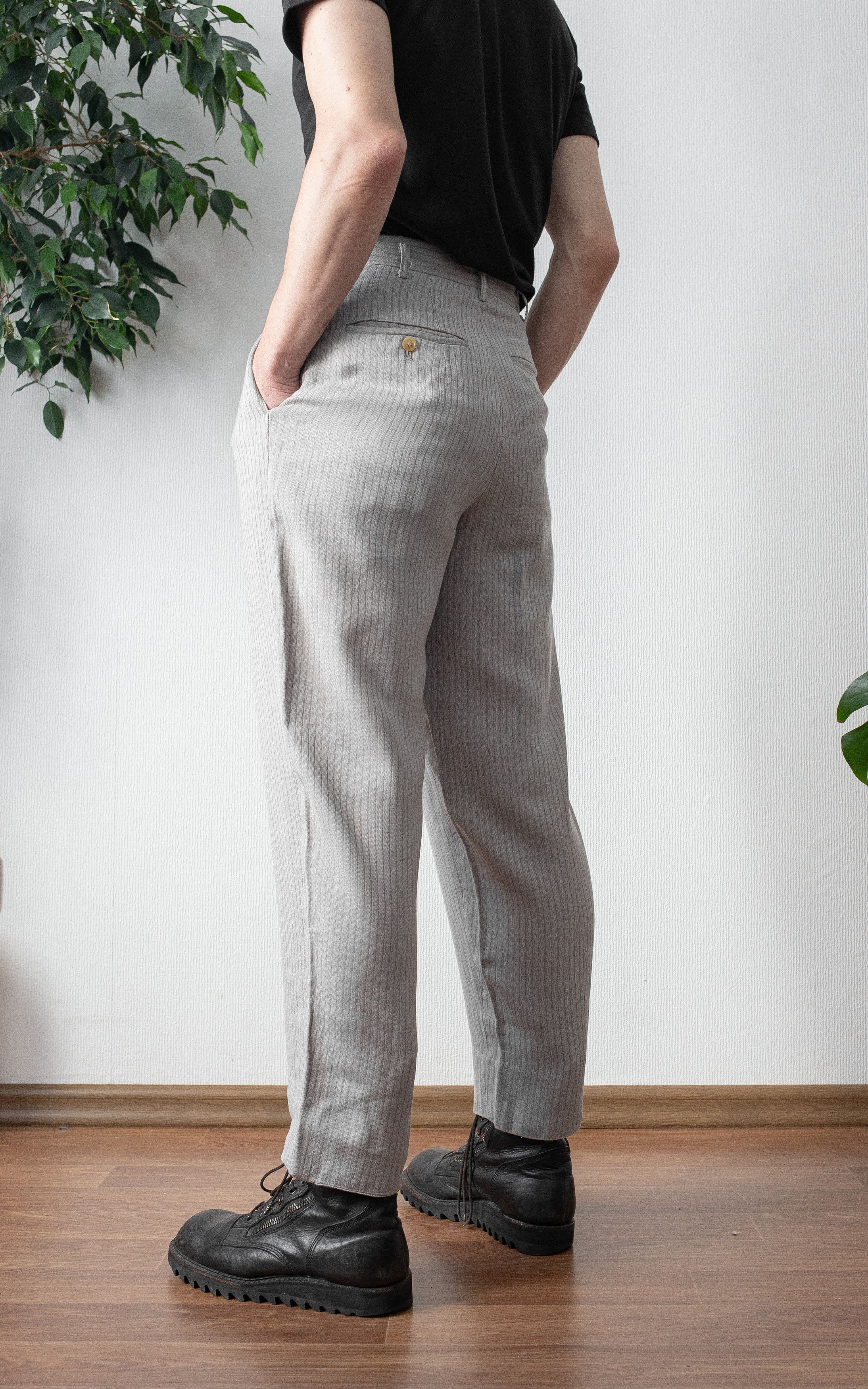 Yohji Yamamoto vintage rayon pants Size US 28 / EU 44 - 3 Thumbnail