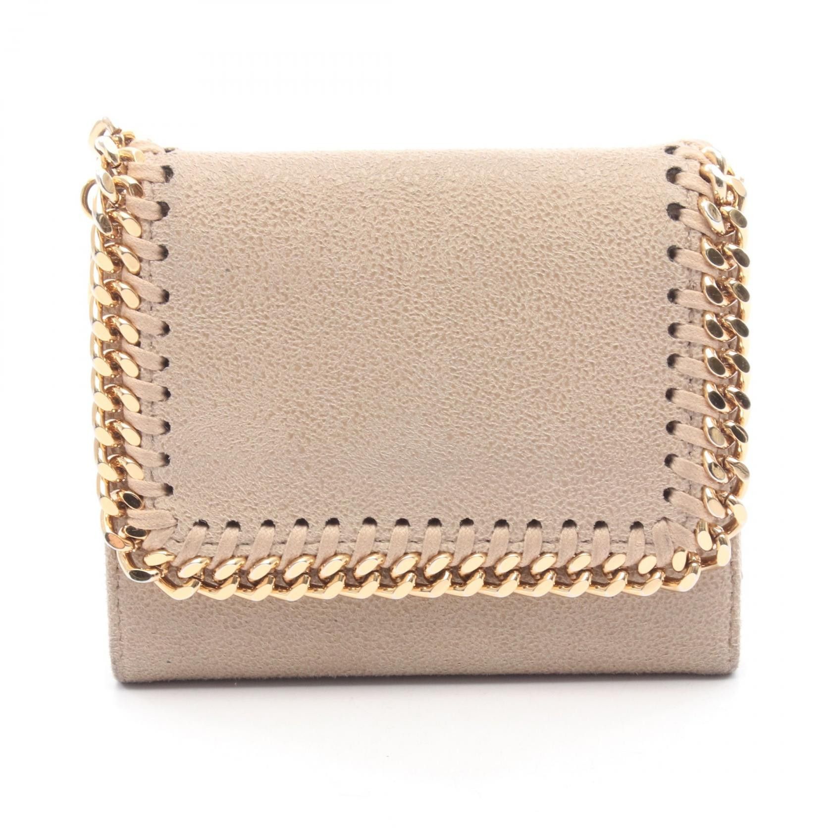 Stella McCartney Stella Mccartney Stella McCartney Falabella Trifold Wallet Plastic / Synthetic Short Wallet 431000 DUTY FREE for USA Size ONE SIZE - 1 Thumbnail