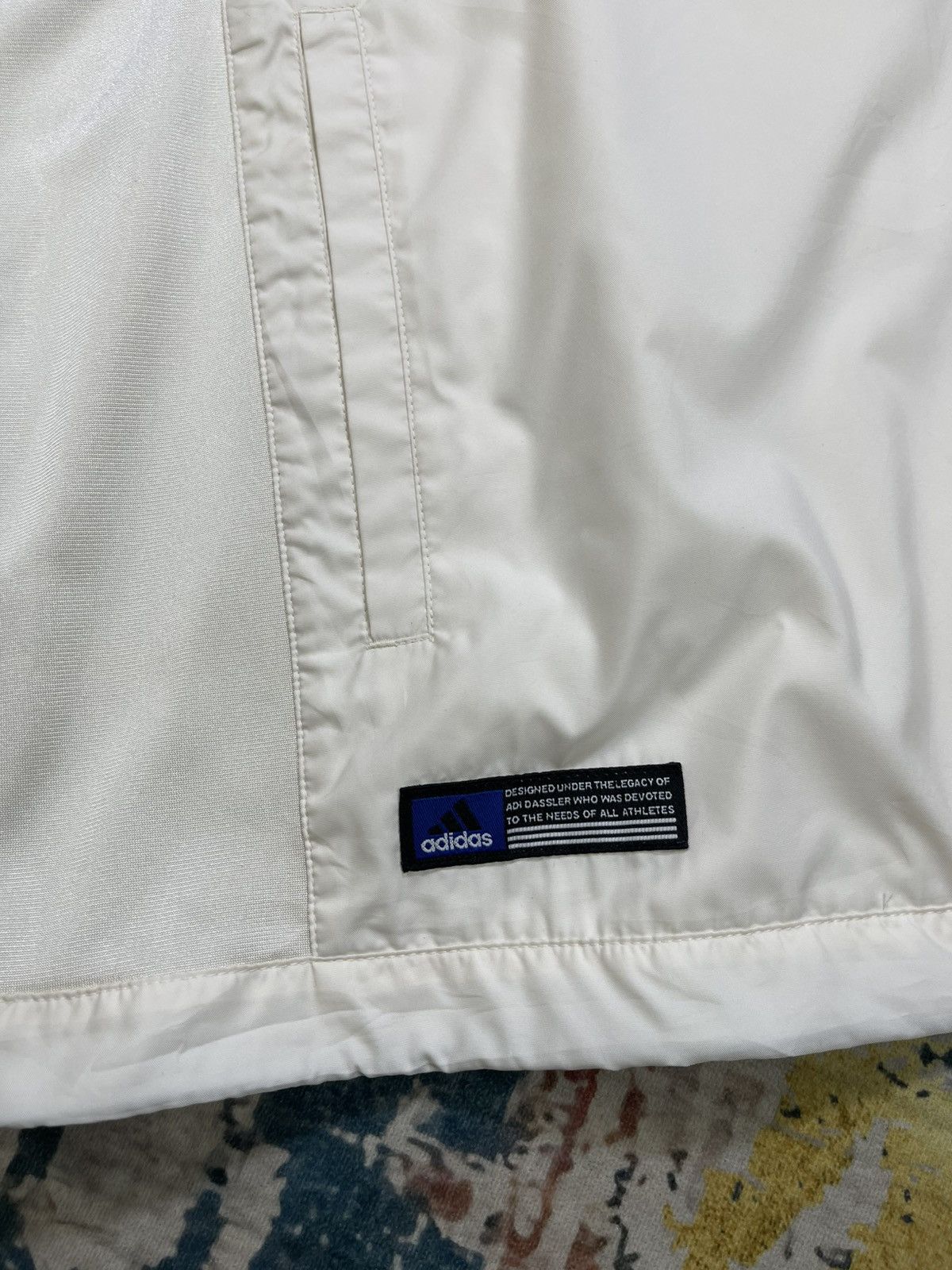 Adidas Y2k Adidas Adi Dassler Windbreaker Jackets Size US XL / EU 56 / 4 - 9 Thumbnail