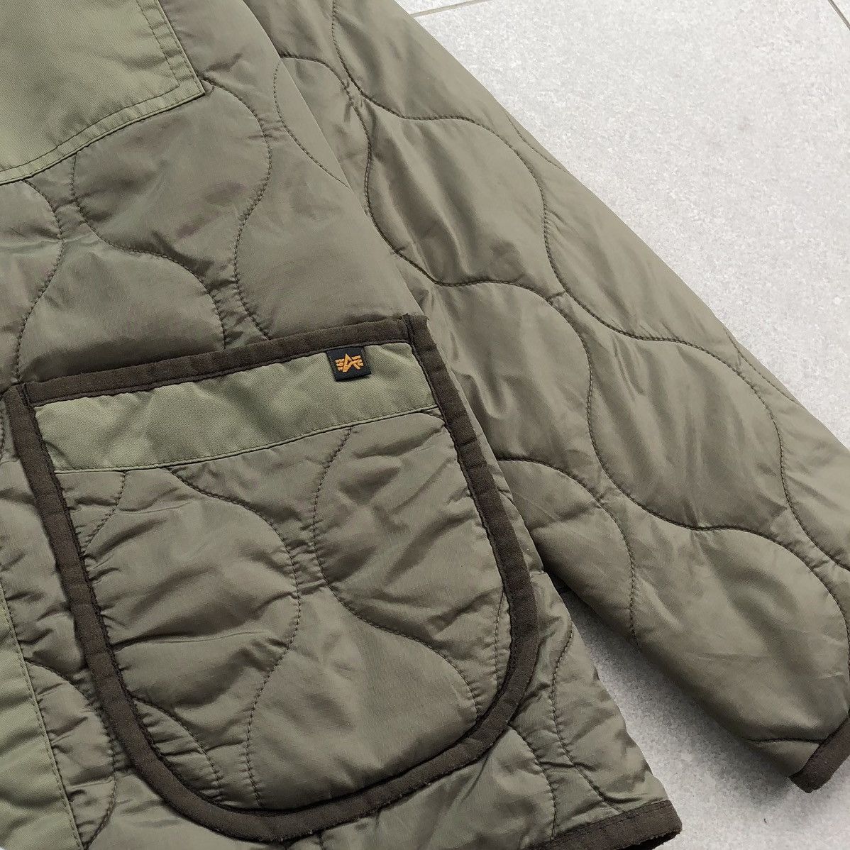 Alpha Industries Alpha Industries Inc x Lee Storm Rider Quilted Jacket Hoodie Size US M / EU 48-50 / 2 - 13 Thumbnail